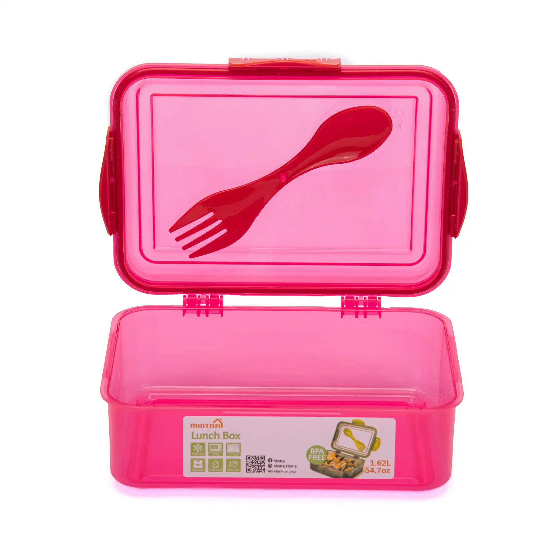 1.6 L Lunch Box with Lock (with Fork & Spoon) - Image 18