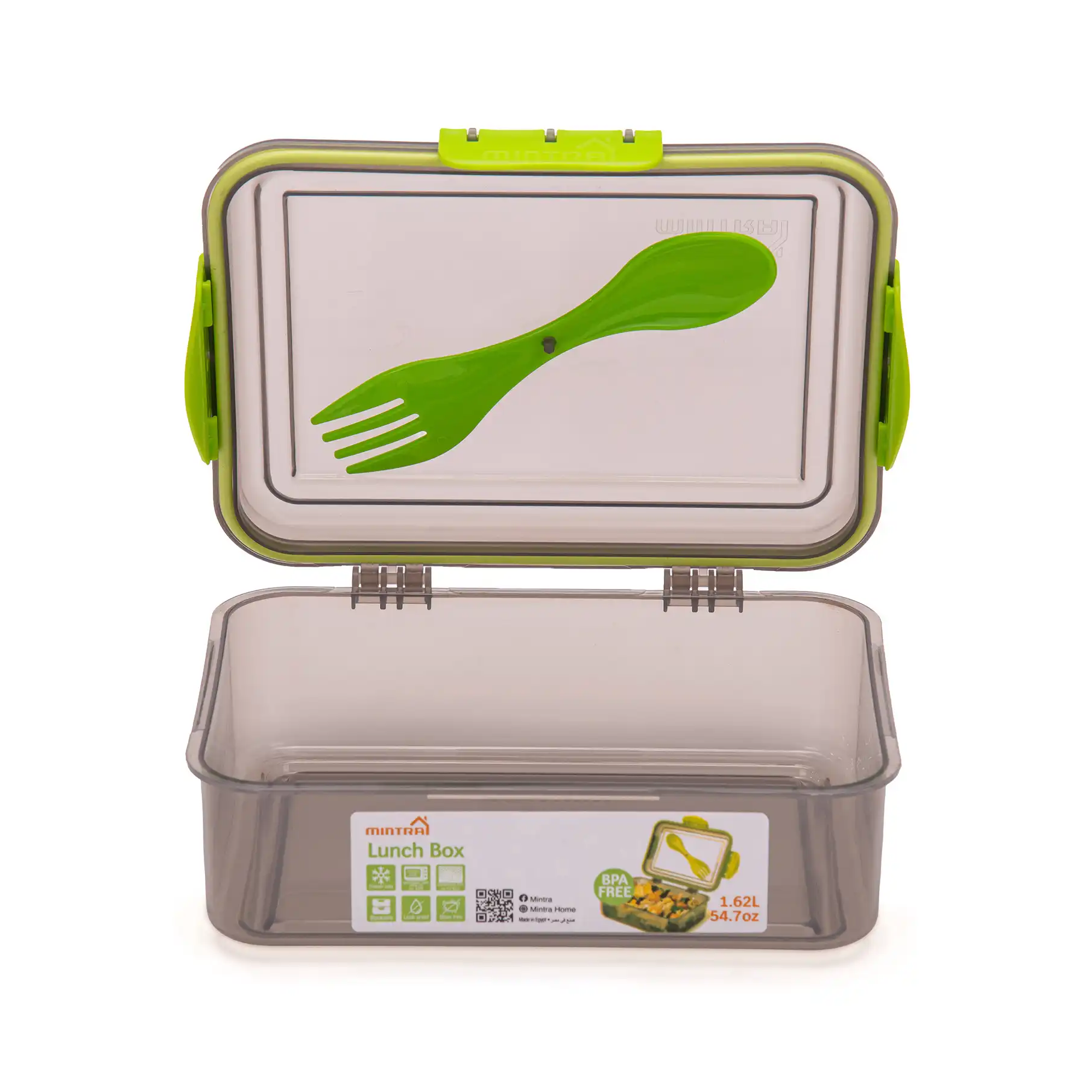 1.6 L Lunch Box with Lock (with Fork & Spoon) - Image 19