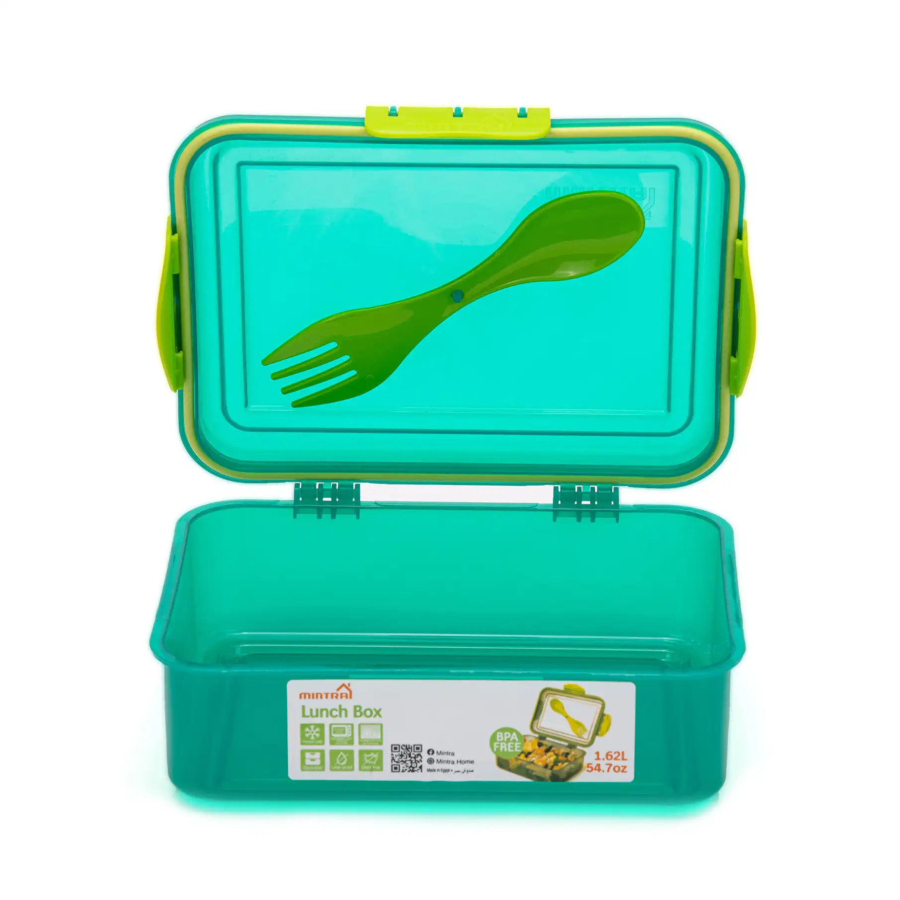 1.6 L Lunch Box with Lock (with Fork & Spoon) - Image 20
