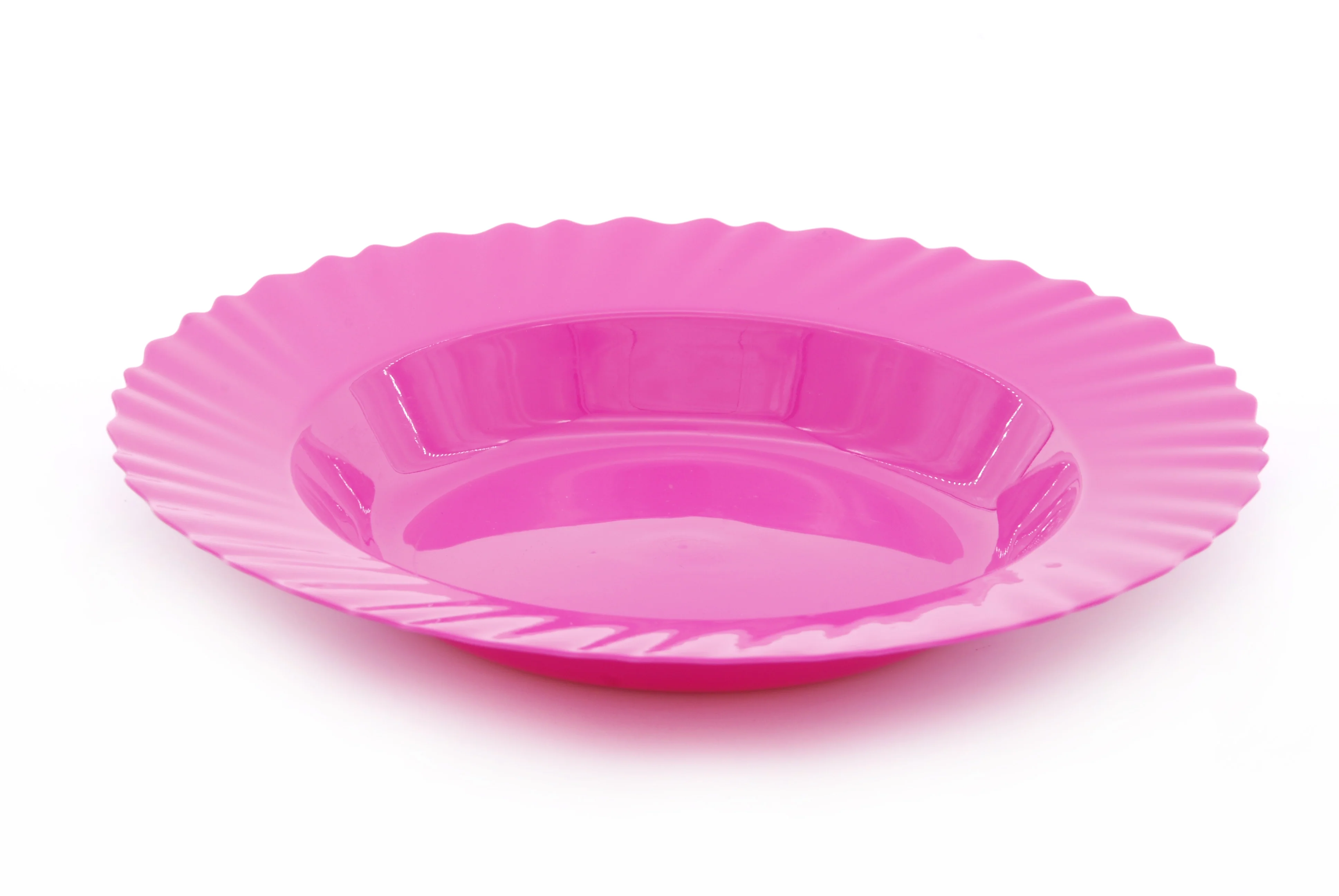 Curly Plastic Deep Plate ( 4 Pack ) - Image 8