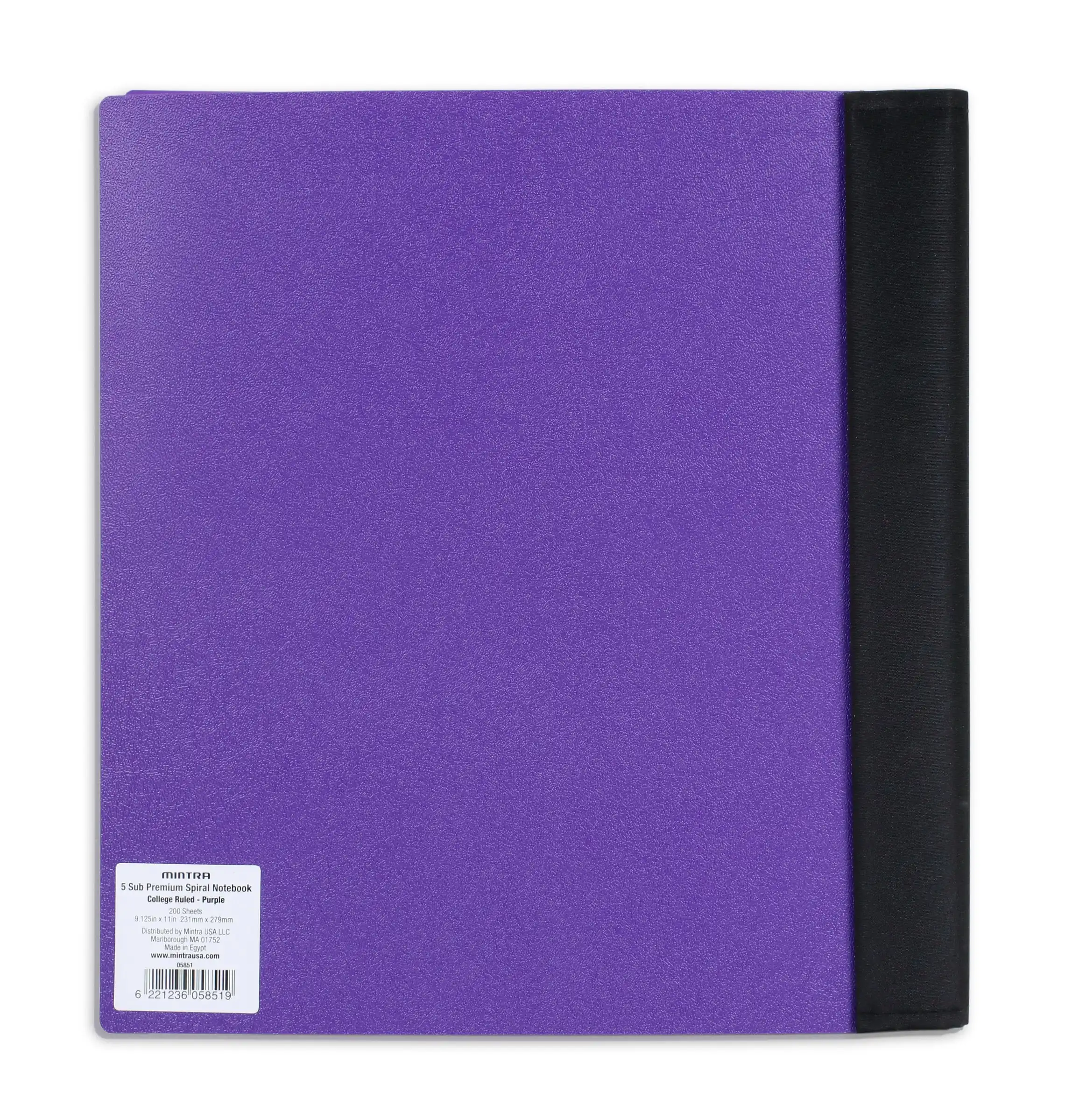 Durable Premium Spiral Notebook (5 Subject) - Image 5