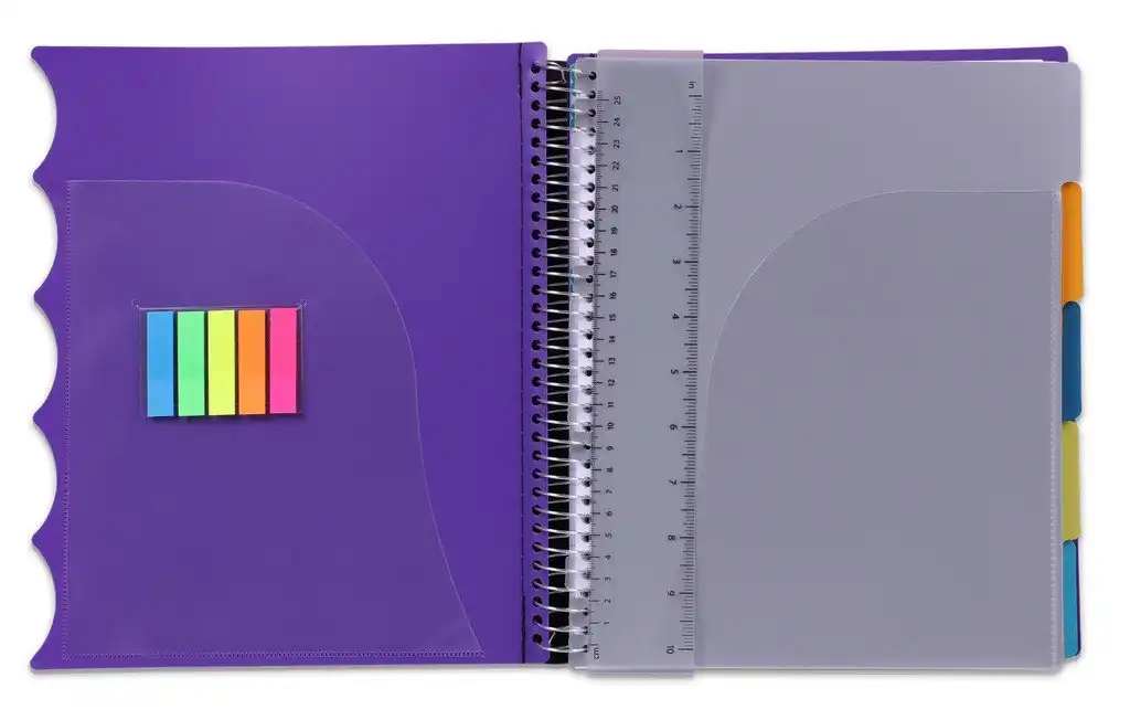 Durable Premium Spiral Notebook (5 Subject) - Image 6