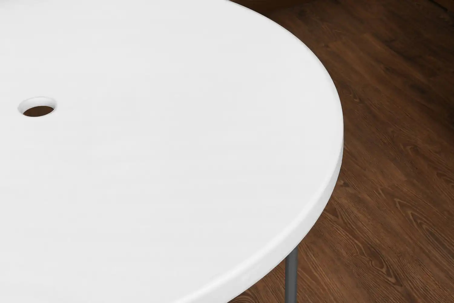 C 110 White - Round Table 110 cm - Image 3