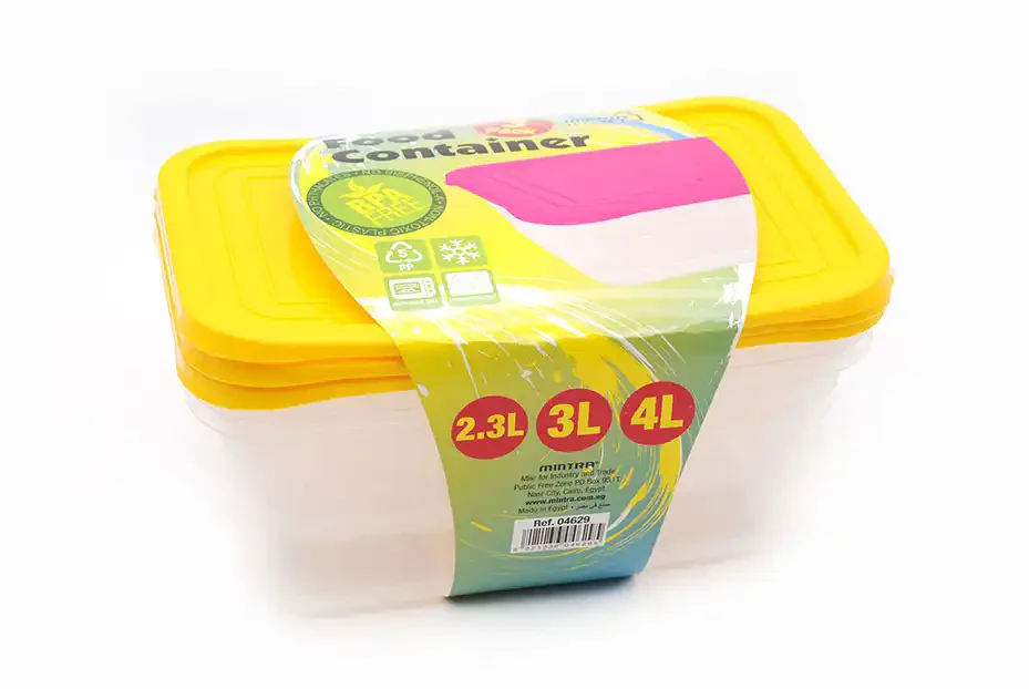 Fridge Storage Container 2.3 L -3 L -4 L (pack of 3) - Image 6