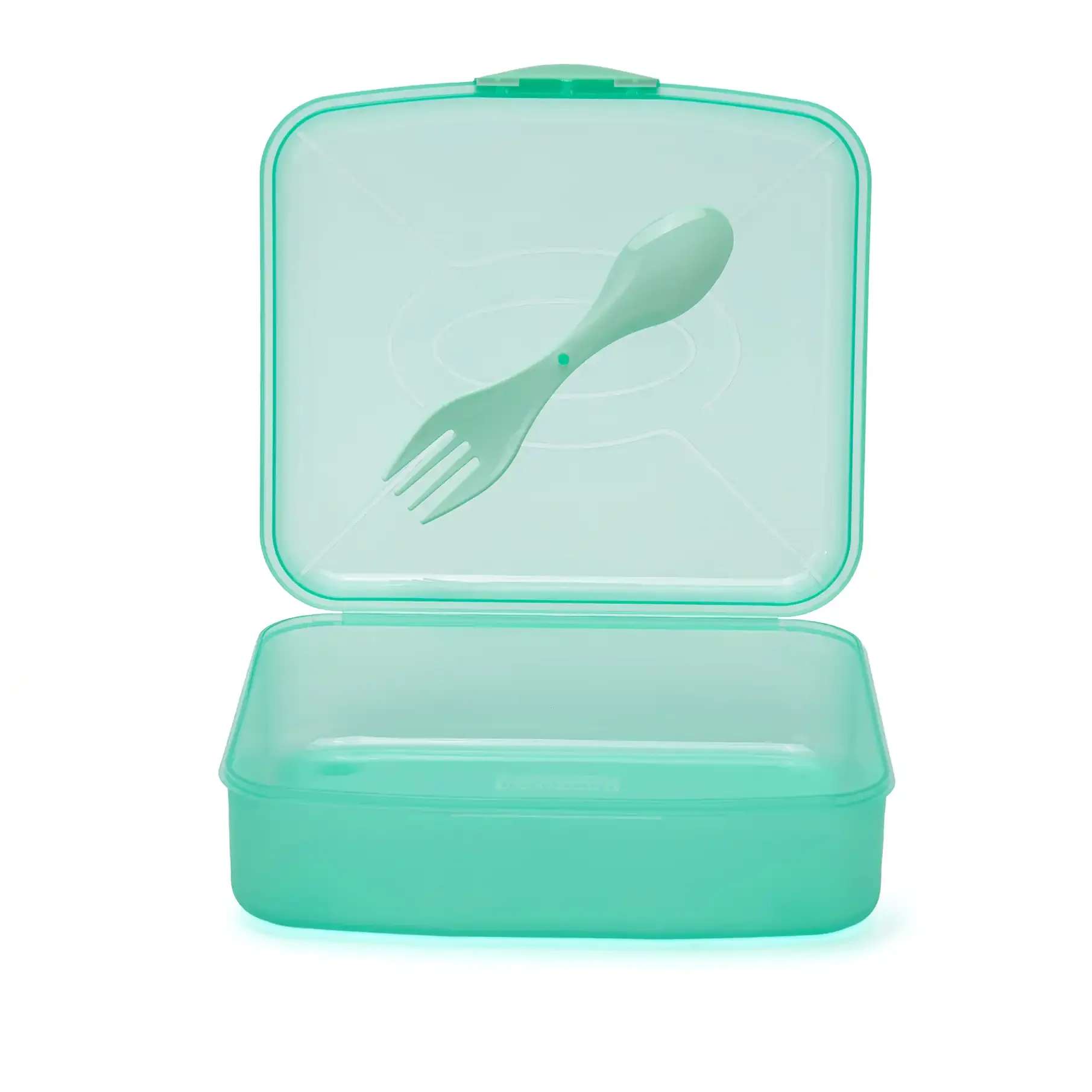 Frosted Lunch Box 2L (with Fork & Spoon) - Image 8