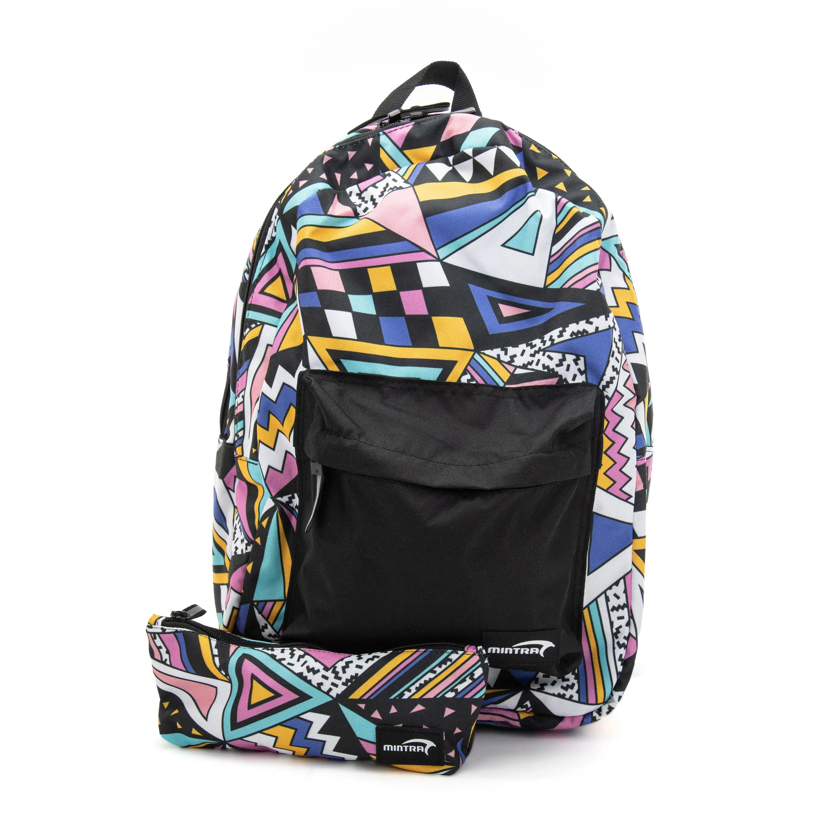 Geometric Daypack 24L (Includes Laptop Compartment and pencil case) - Image 4
