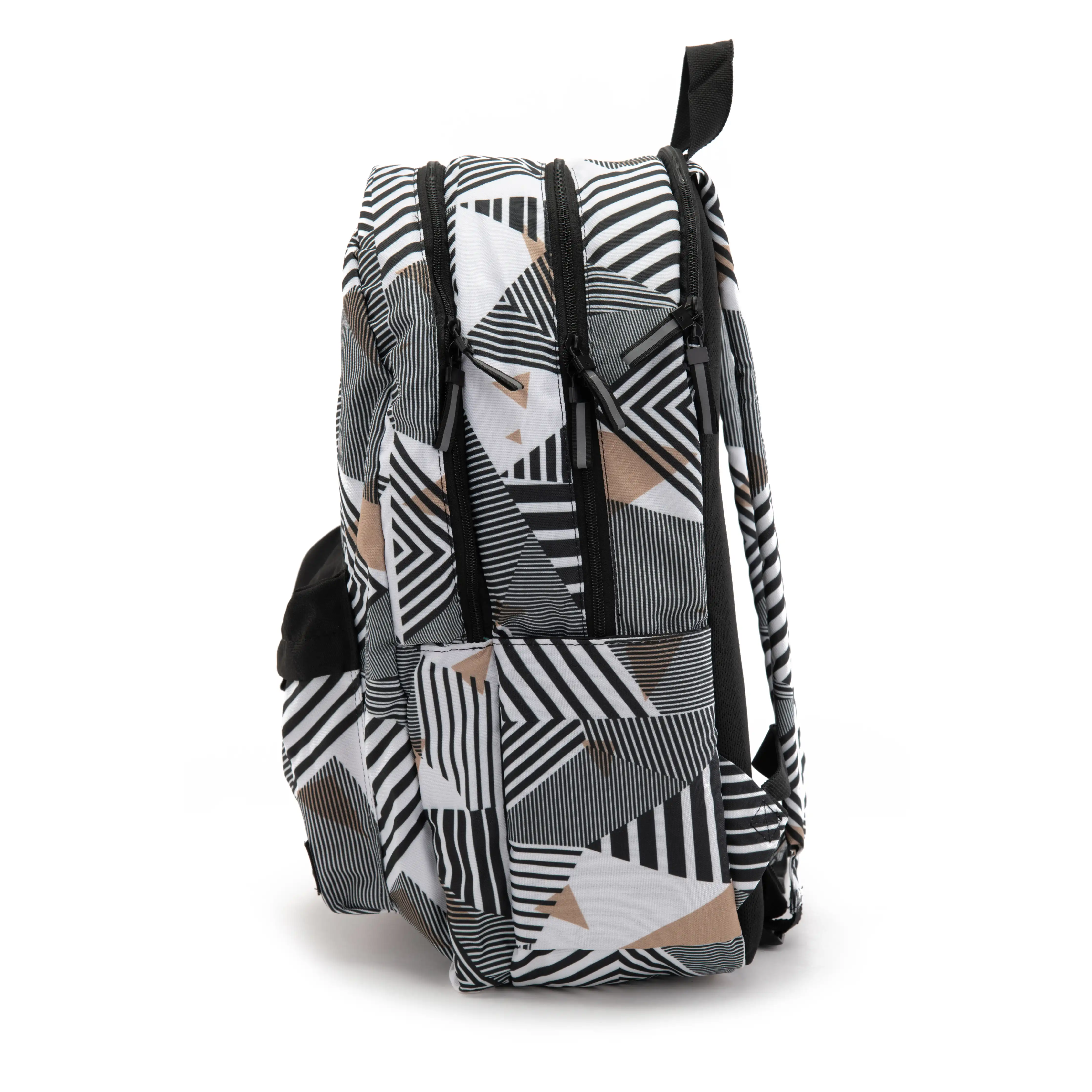 Geometric Daypack with 3 pockets 30L (Includes Laptop Compartment) - Image 2