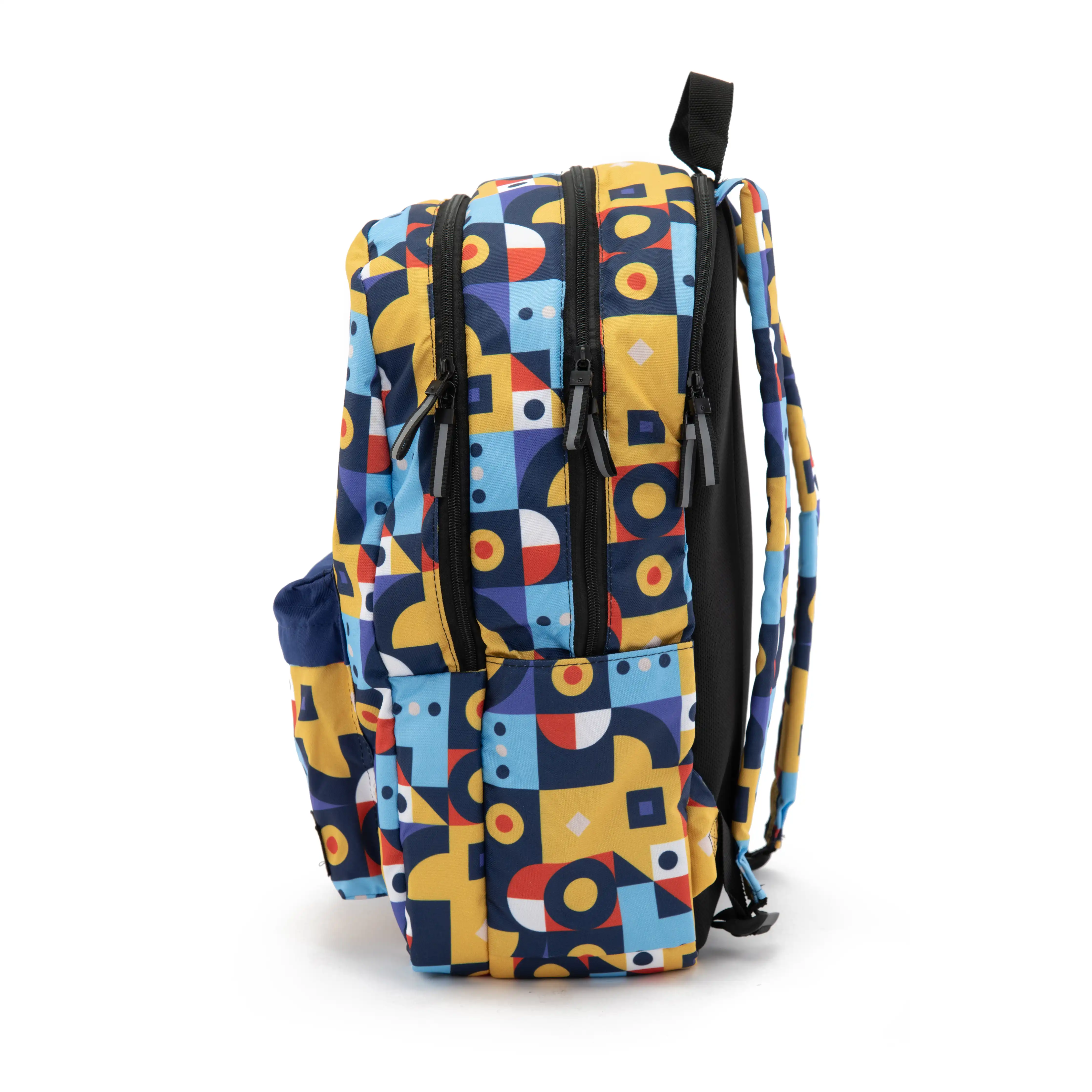 Geometric Daypack with 3 pockets 30L (Includes Laptop Compartment) - Image 5