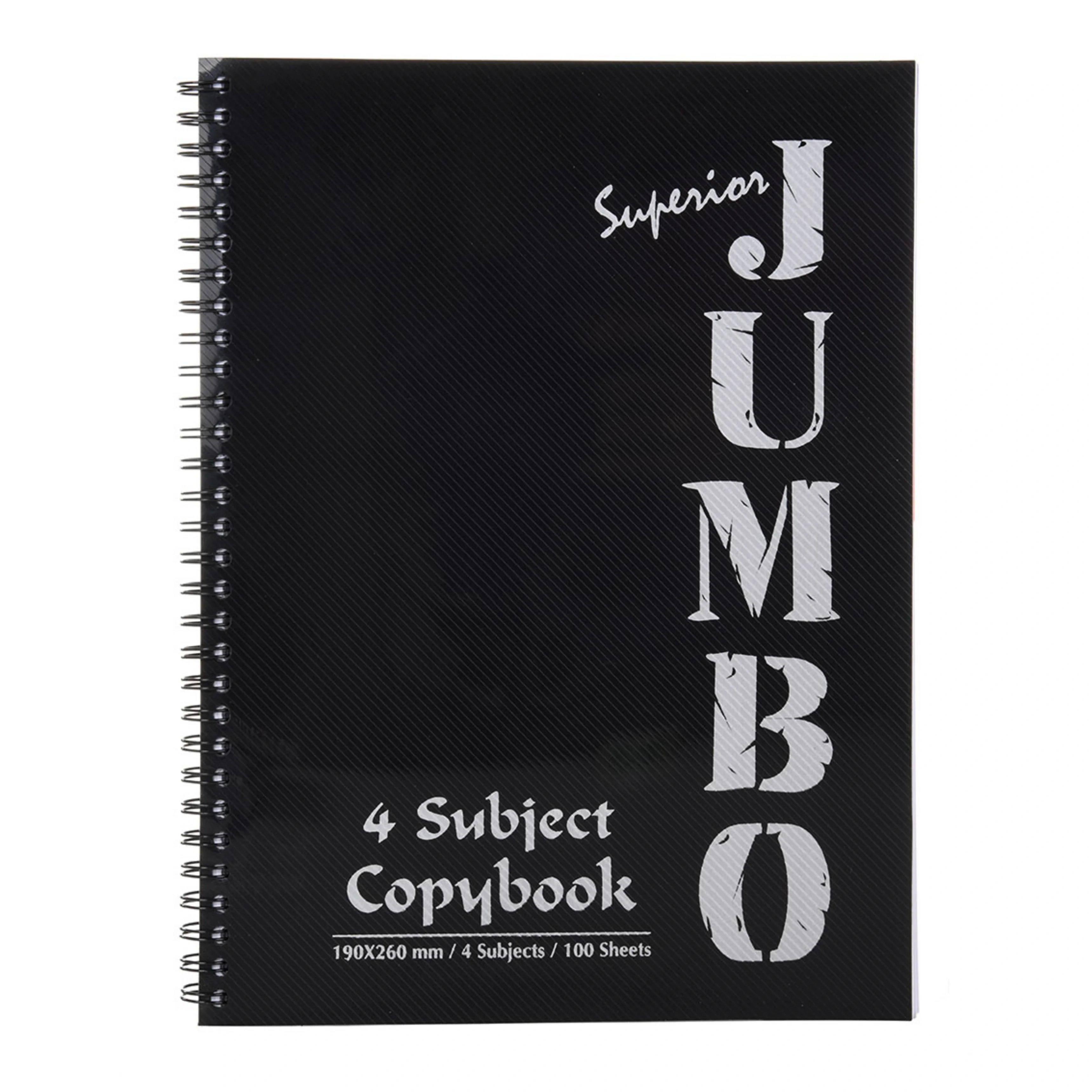A4 Jumbo Notebook Black - Image 2