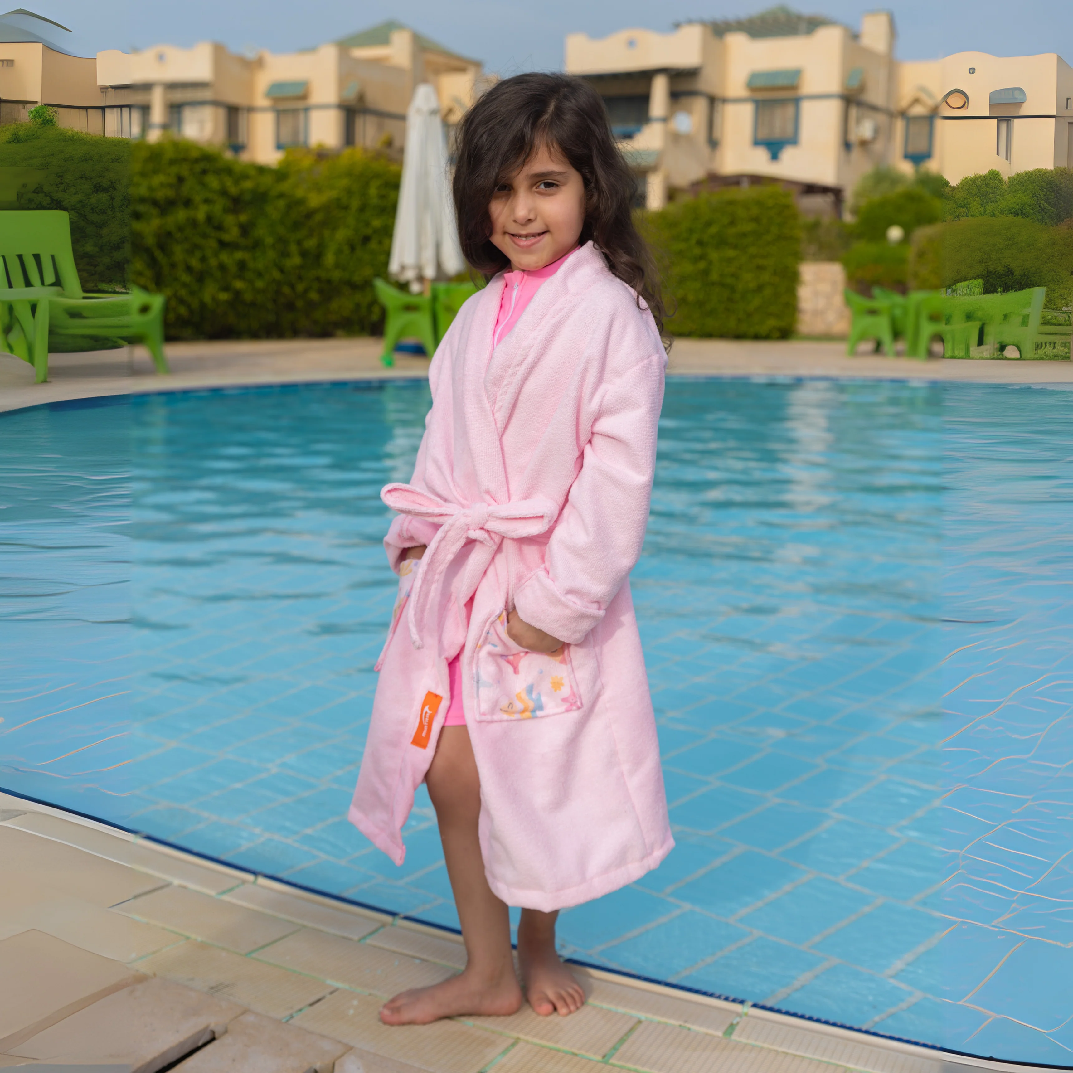 Kidgow - Terry Kids Bath Robe - Image 3