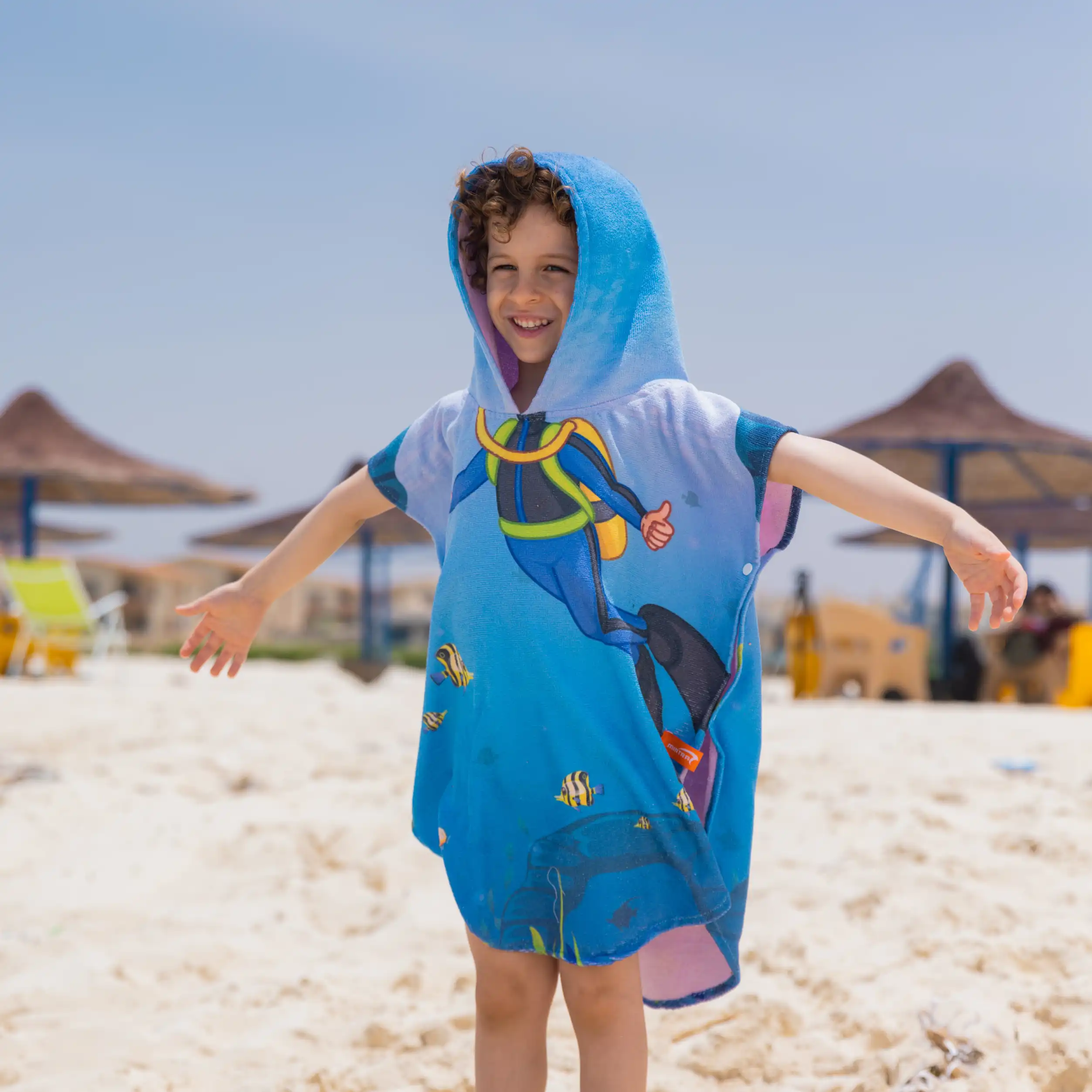 Toodie - Kid's towel poncho - Image 15