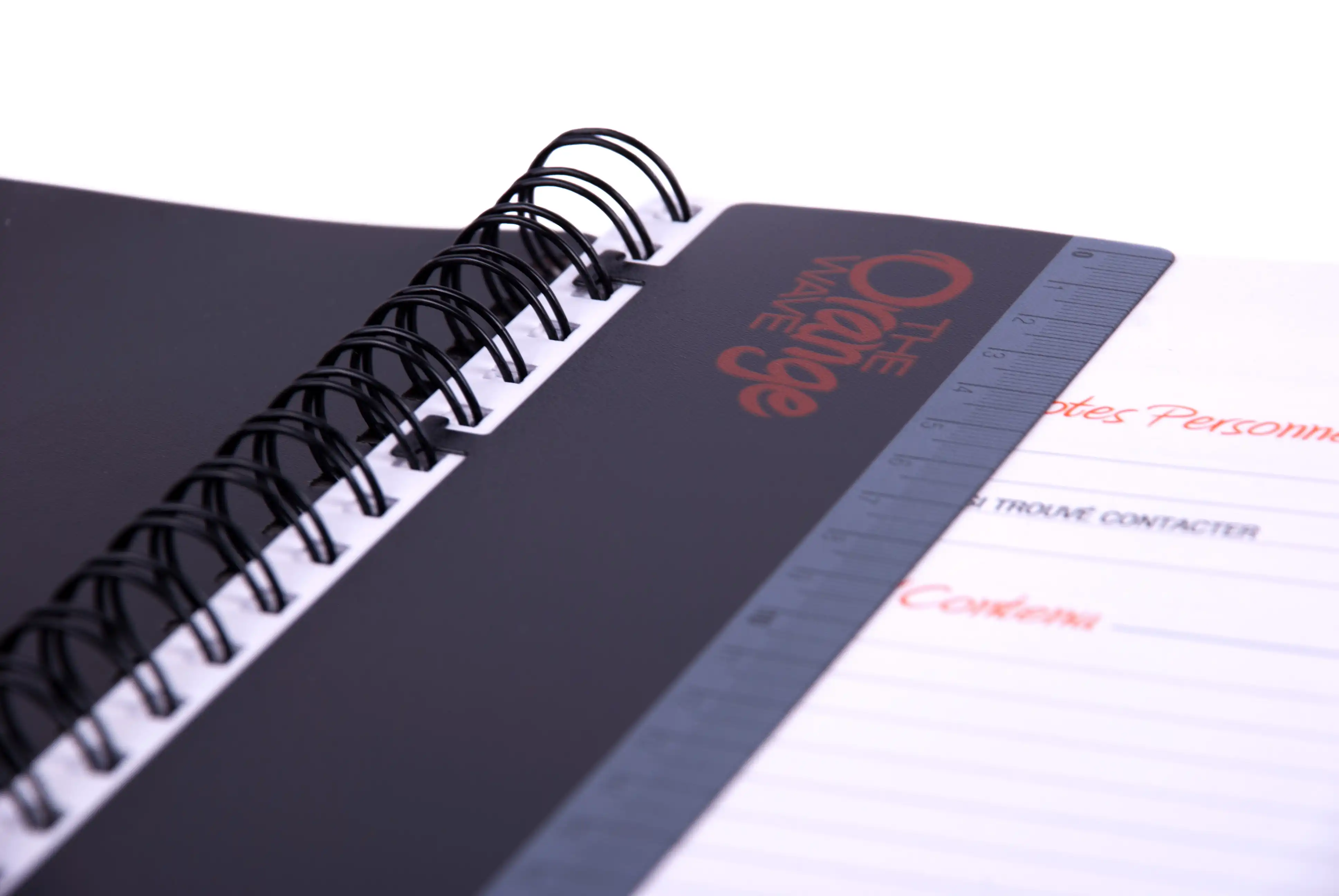 Orange Wave Notebook Seyes (1, 3, 5 Subjects) - Image 4