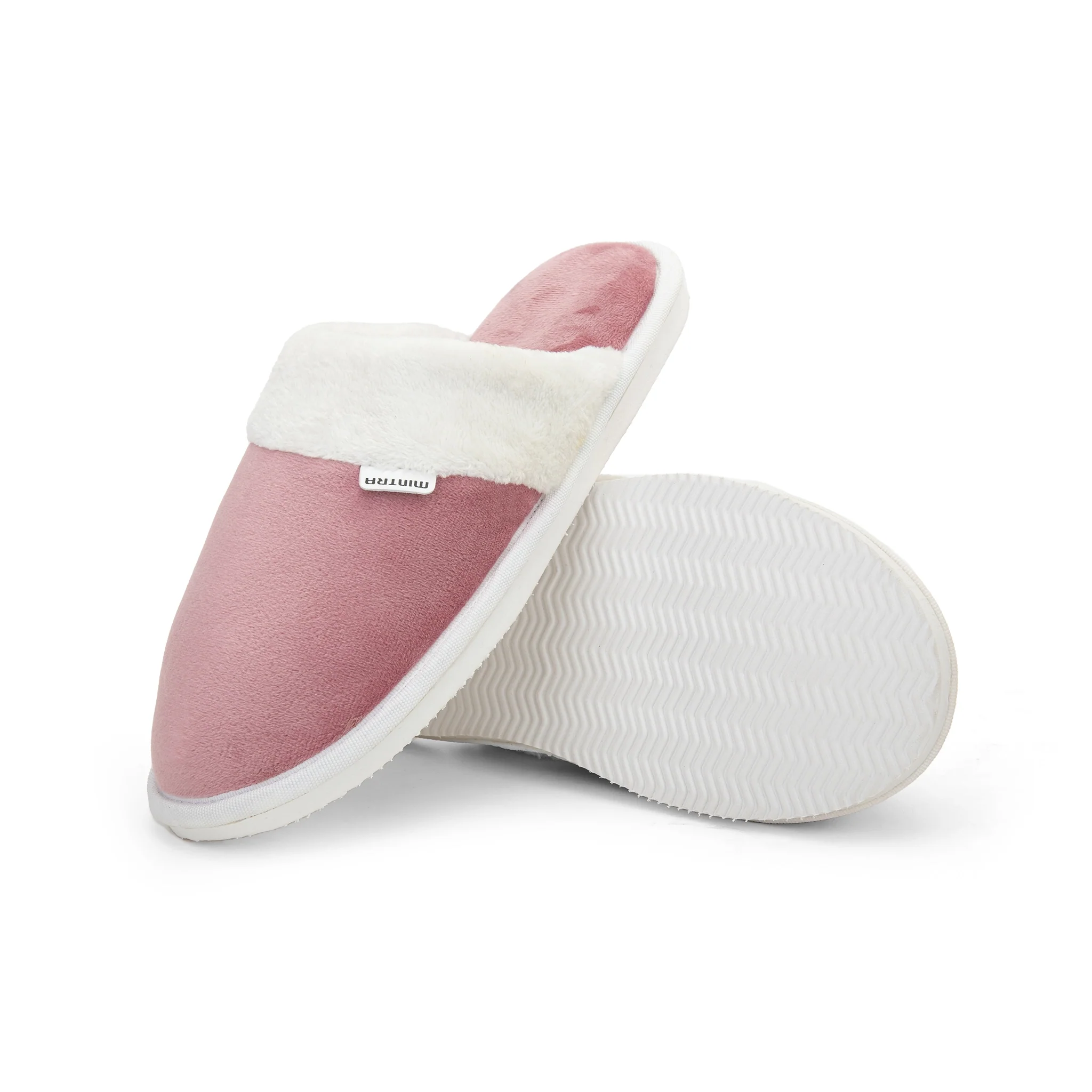 Plain with Fur Winter Slipper - Kids - Image 10