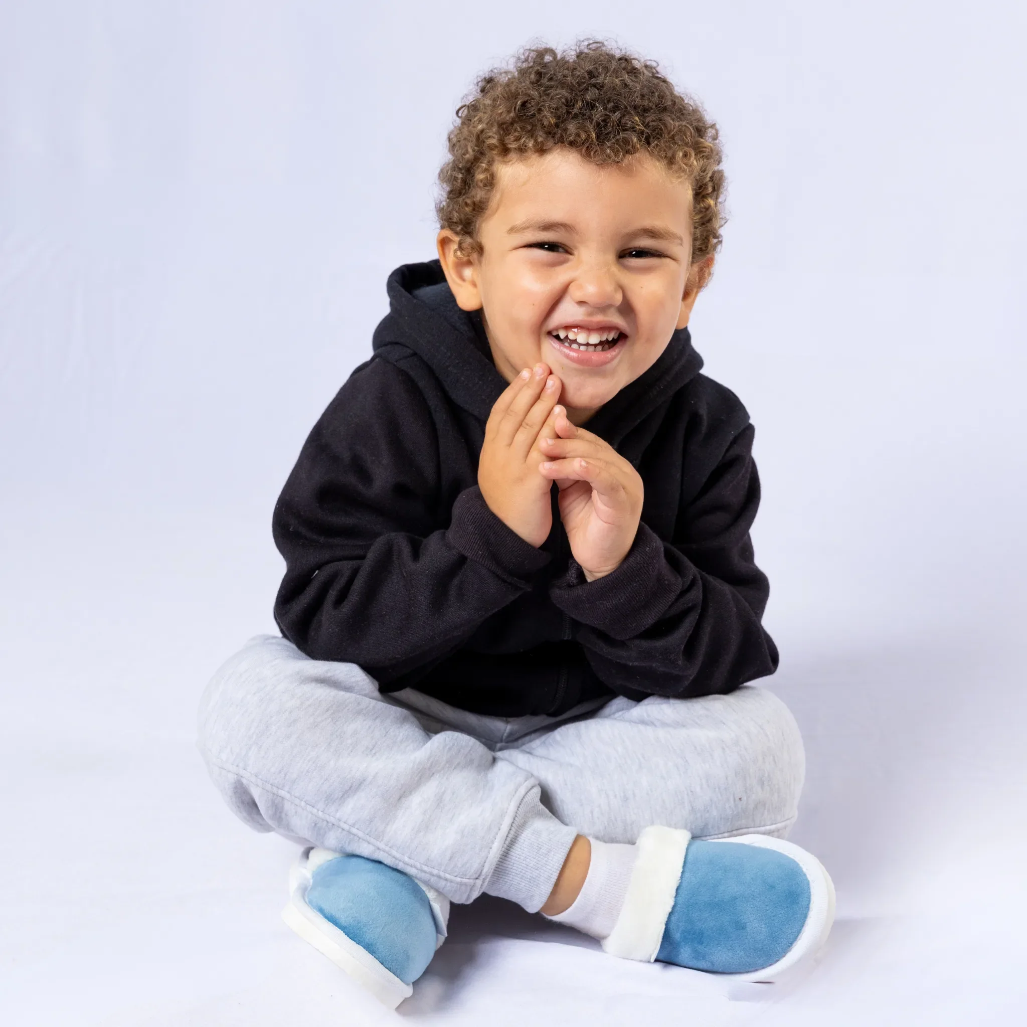Plain with Fur Winter Slipper - Kids - Image 15
