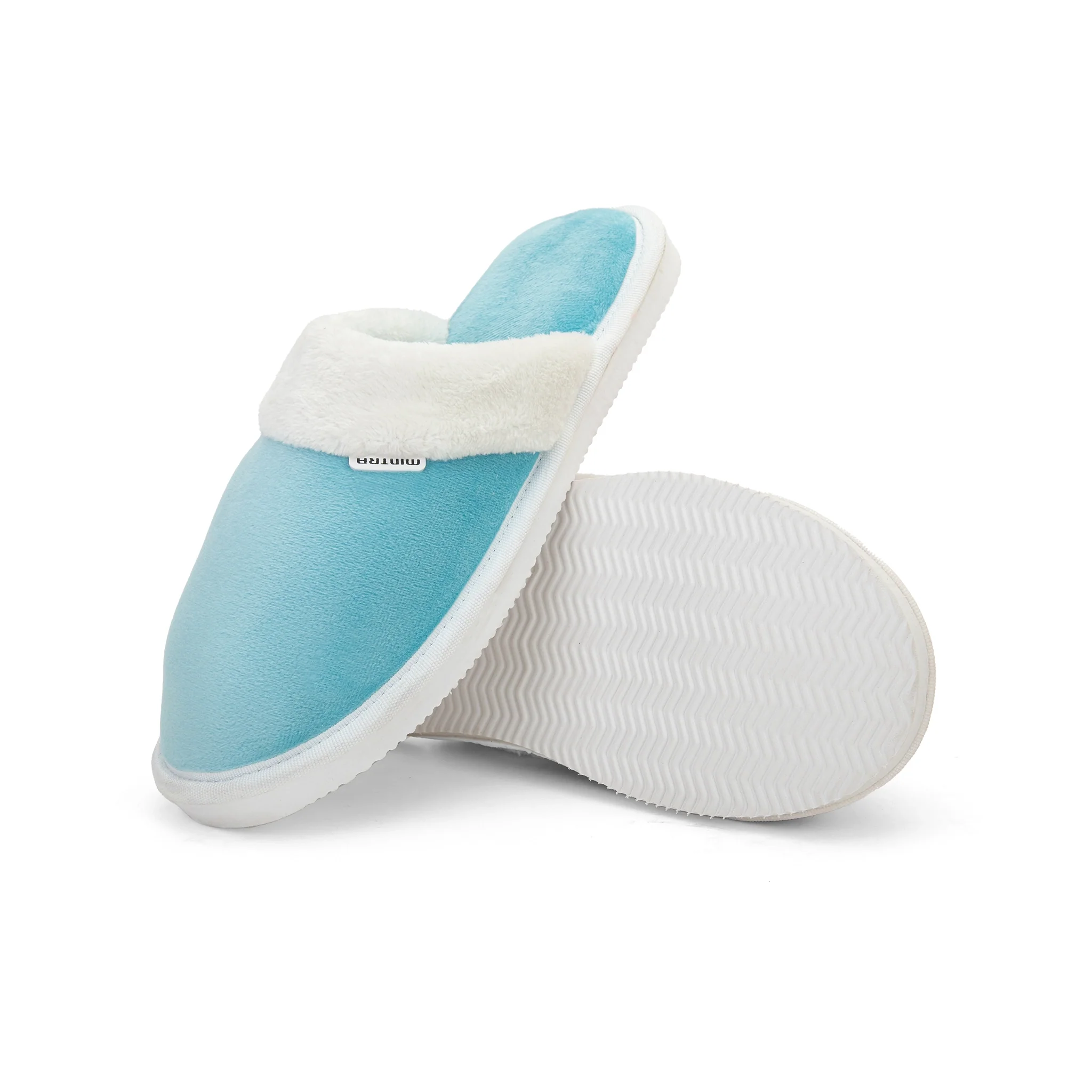 Plain with Fur Winter Slipper - Kids - Image 25