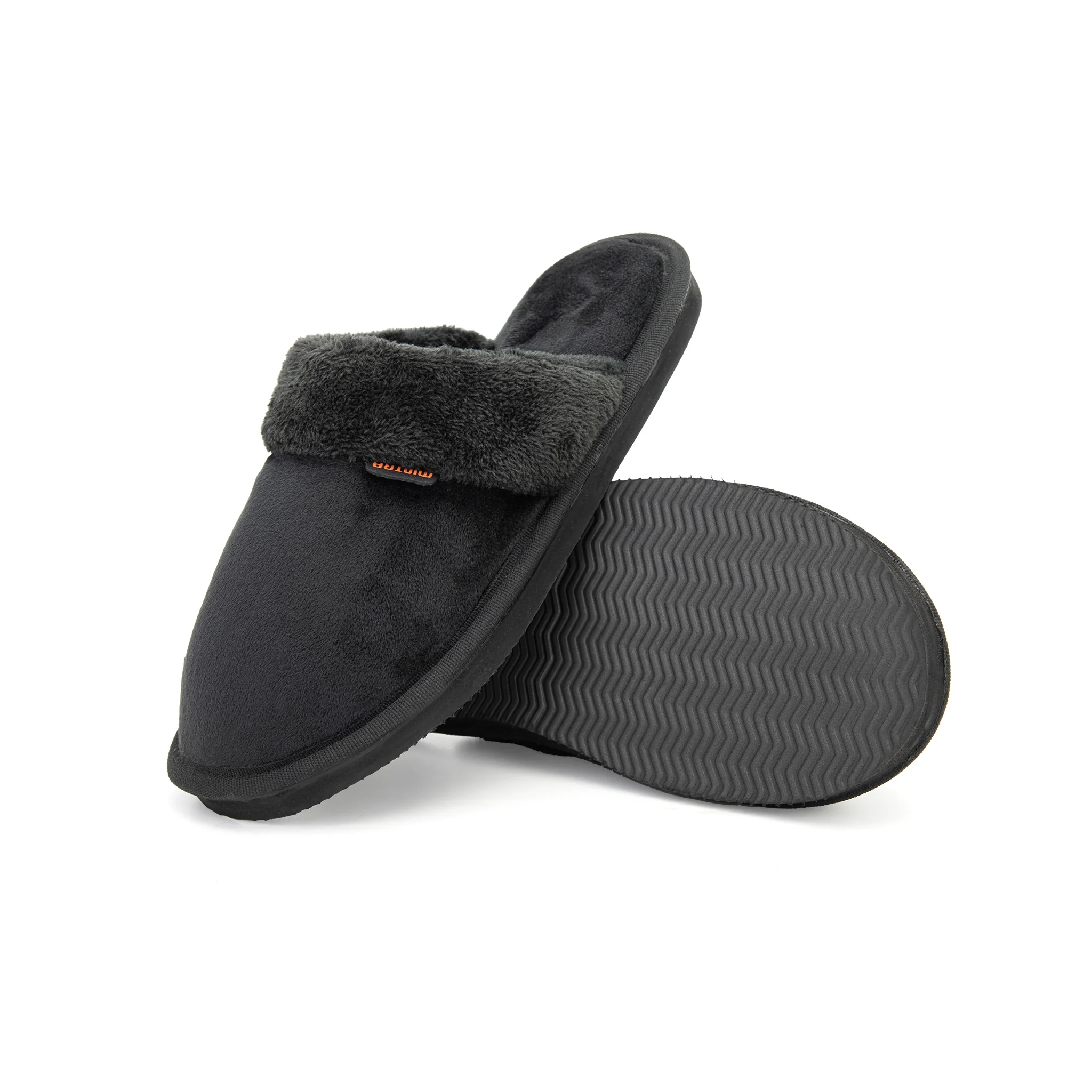 Plain with Fur Winter Slipper - Unisex - Image 13