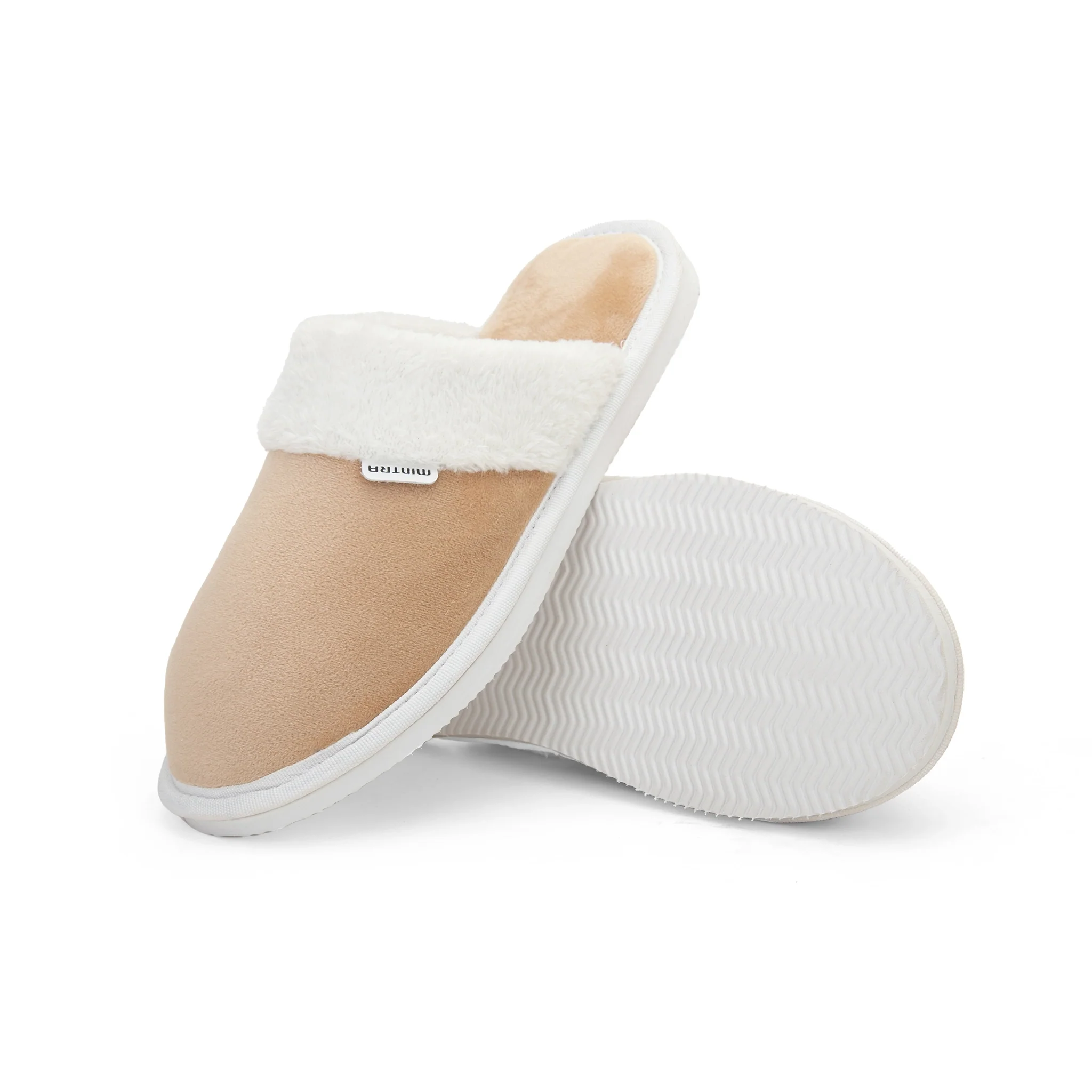 Plain with Fur Winter Slipper - Unisex - Image 7