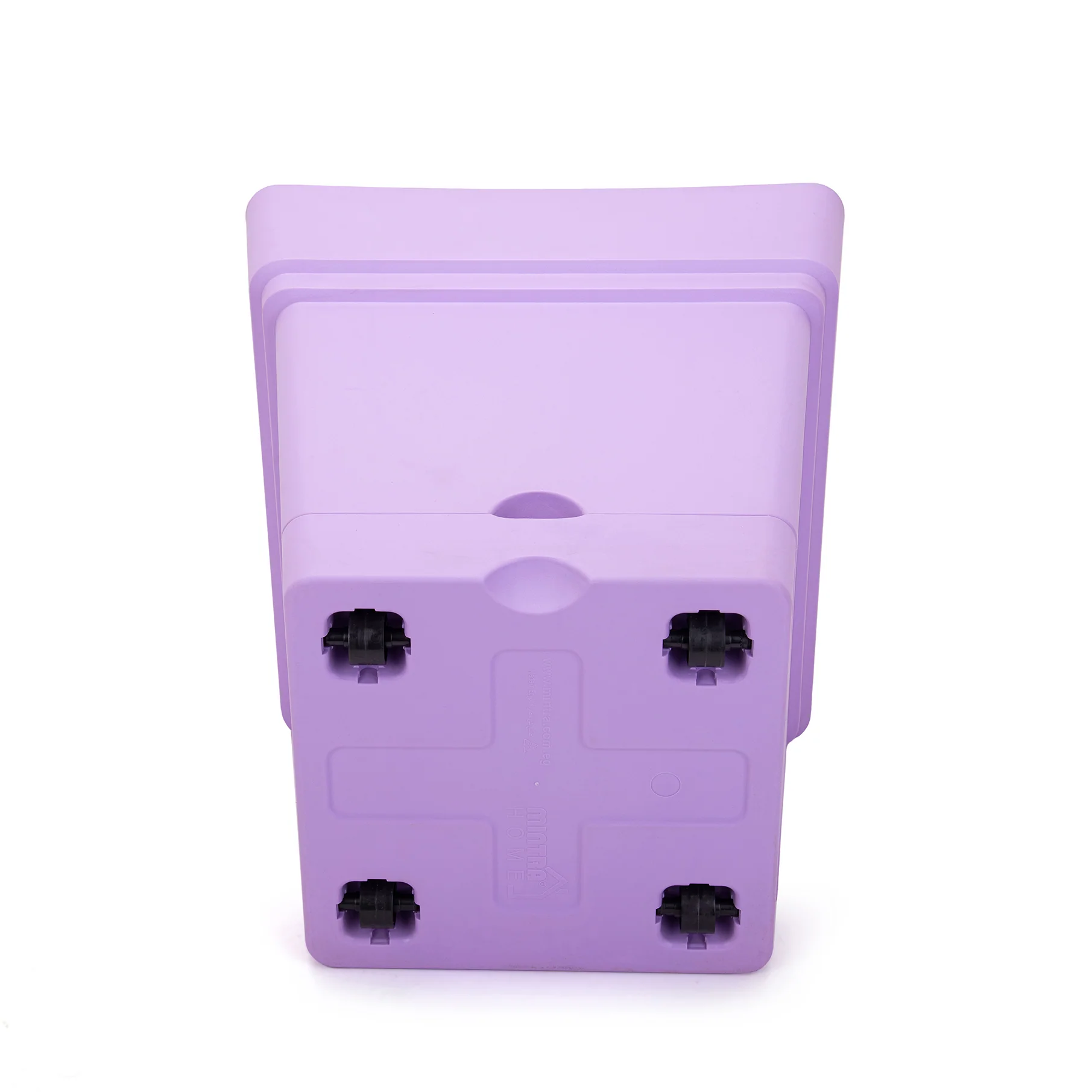 Square Pot With Wheels (38 cm) - Image 23