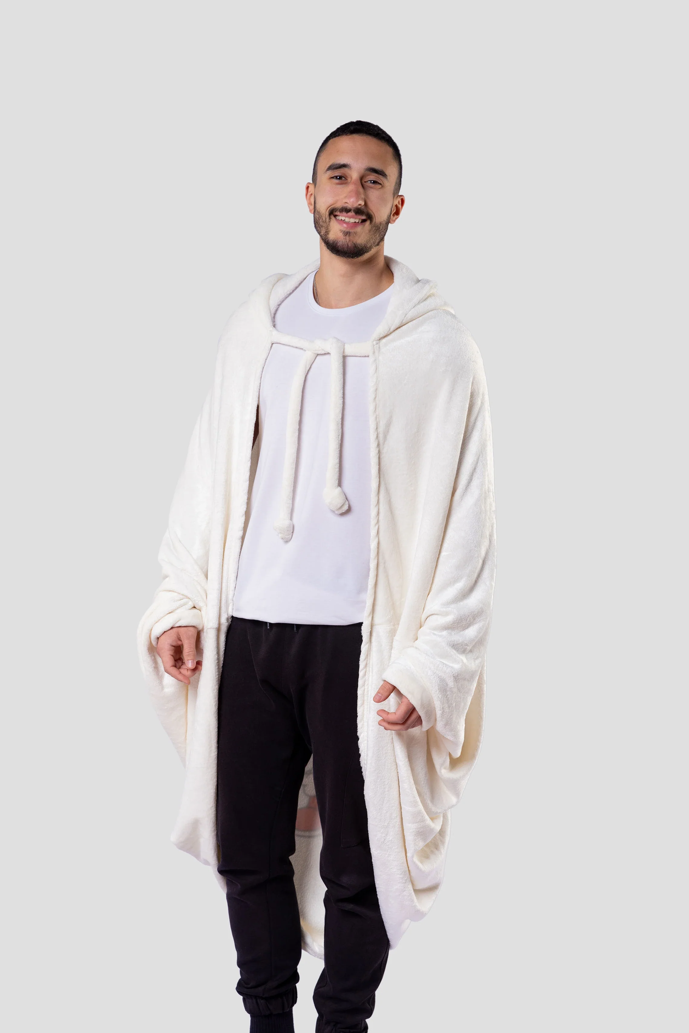 Printed cape hoodie - Image 4