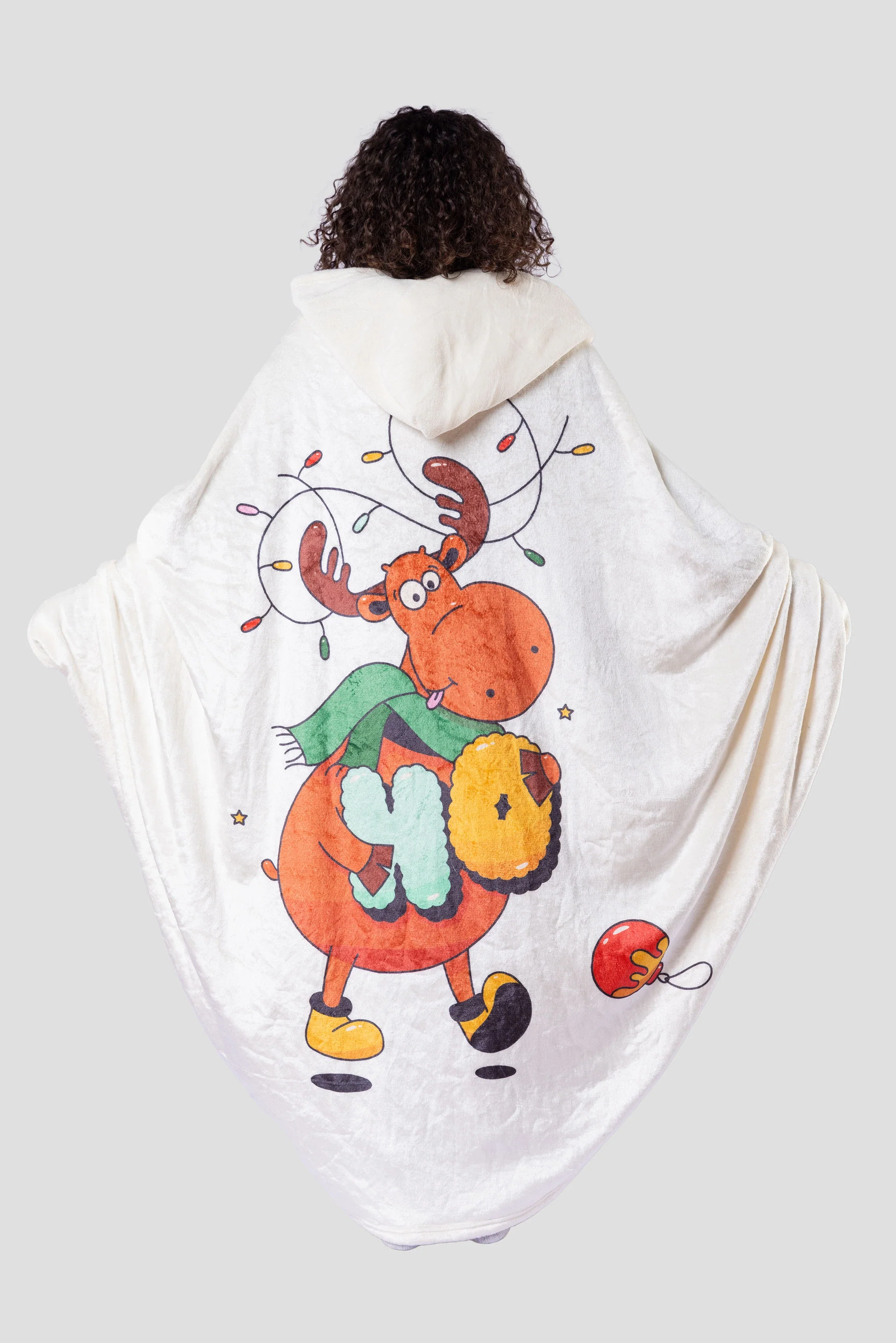 Printed cape hoodie - Image 5