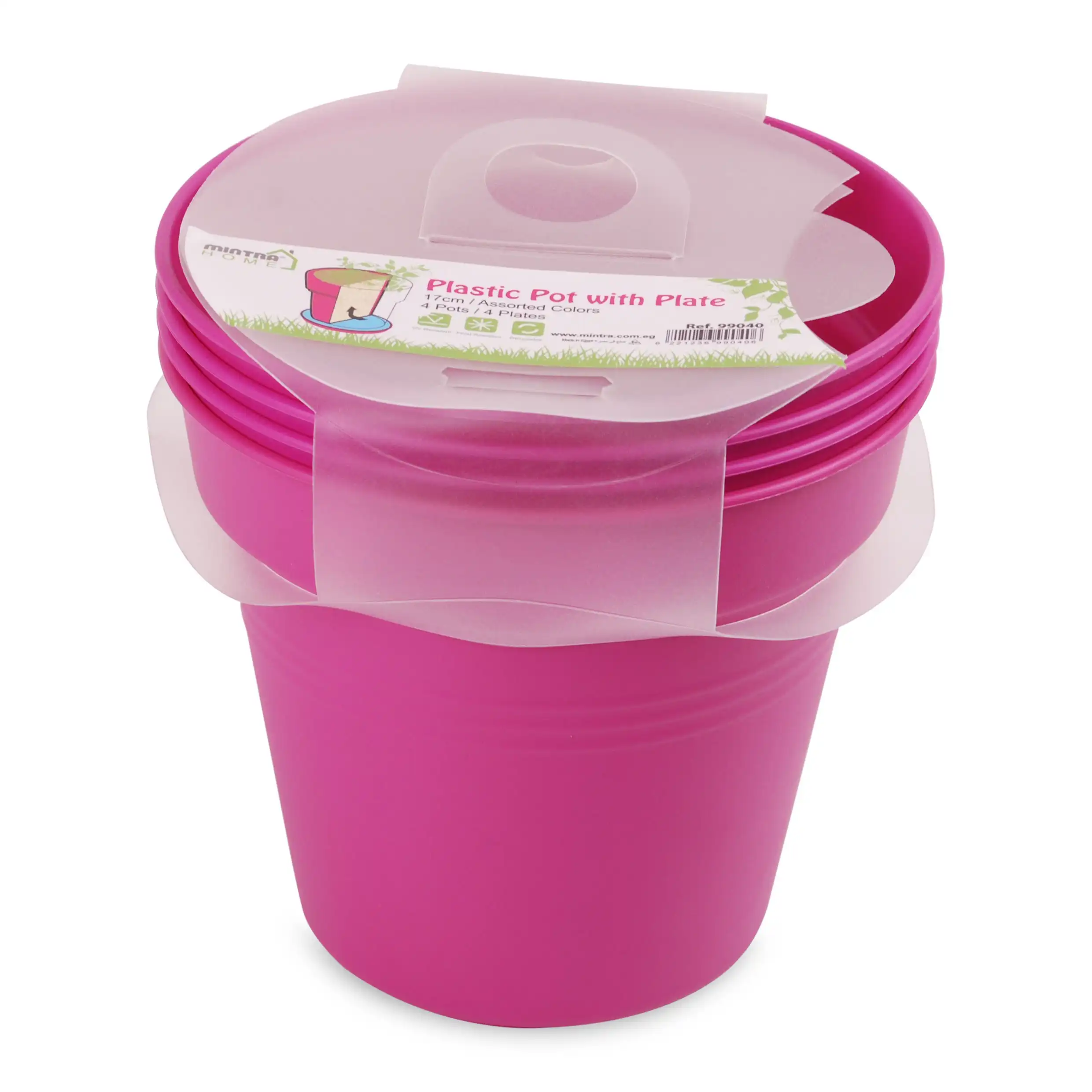 Round Pot 17cm (Pack of 4) - Image 12