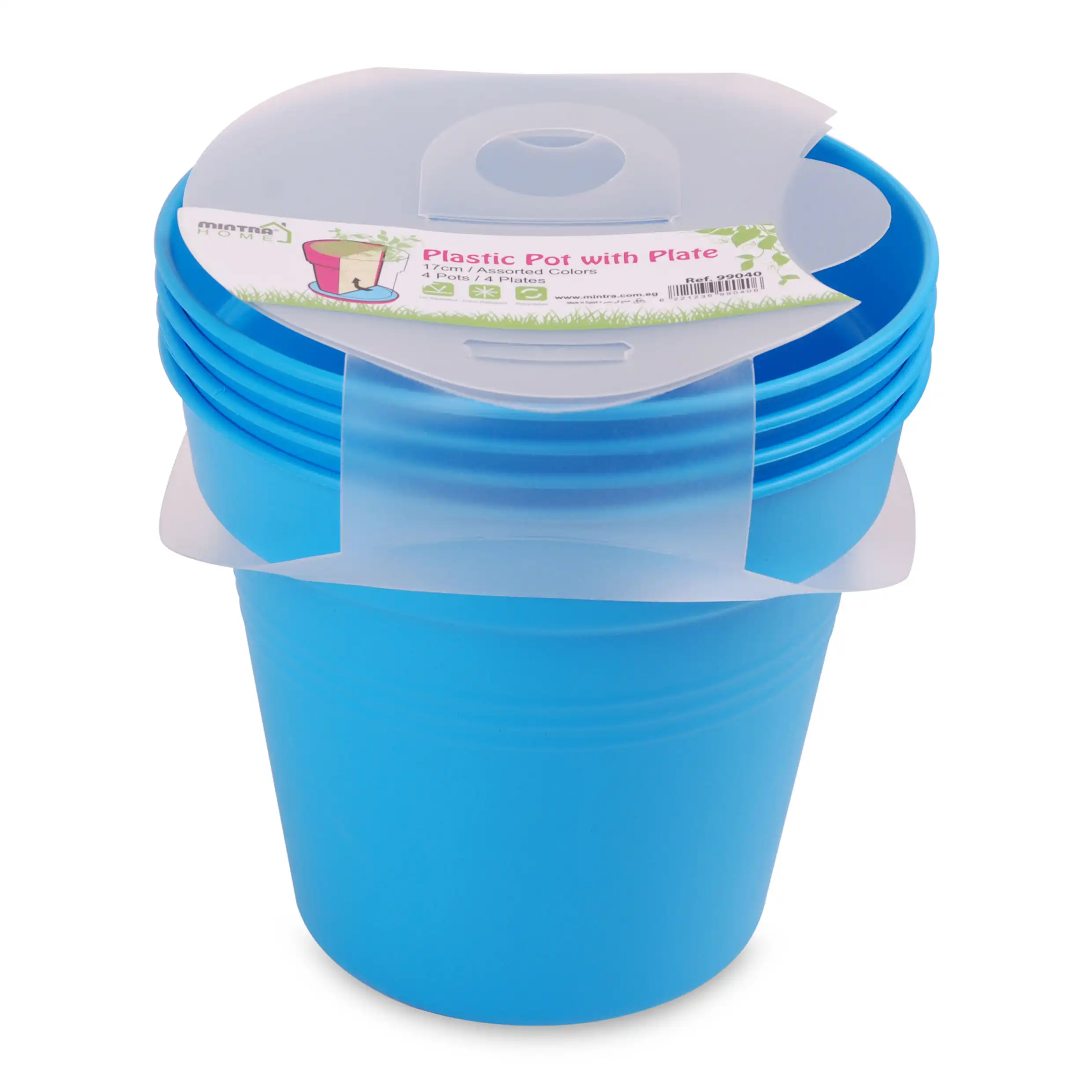 Round Pot 17cm (Pack of 4) - Image 5