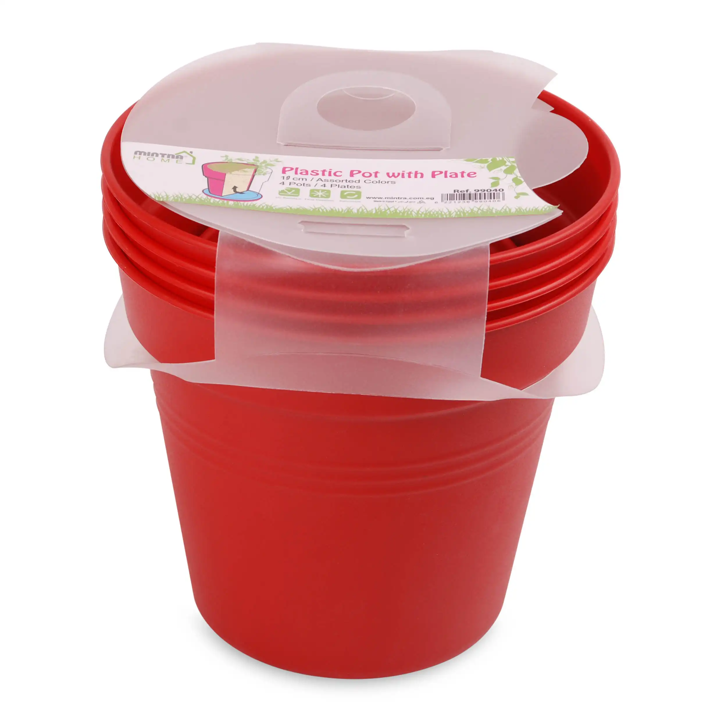 Round Pot 13 cm (Pack of 4) - Image 14