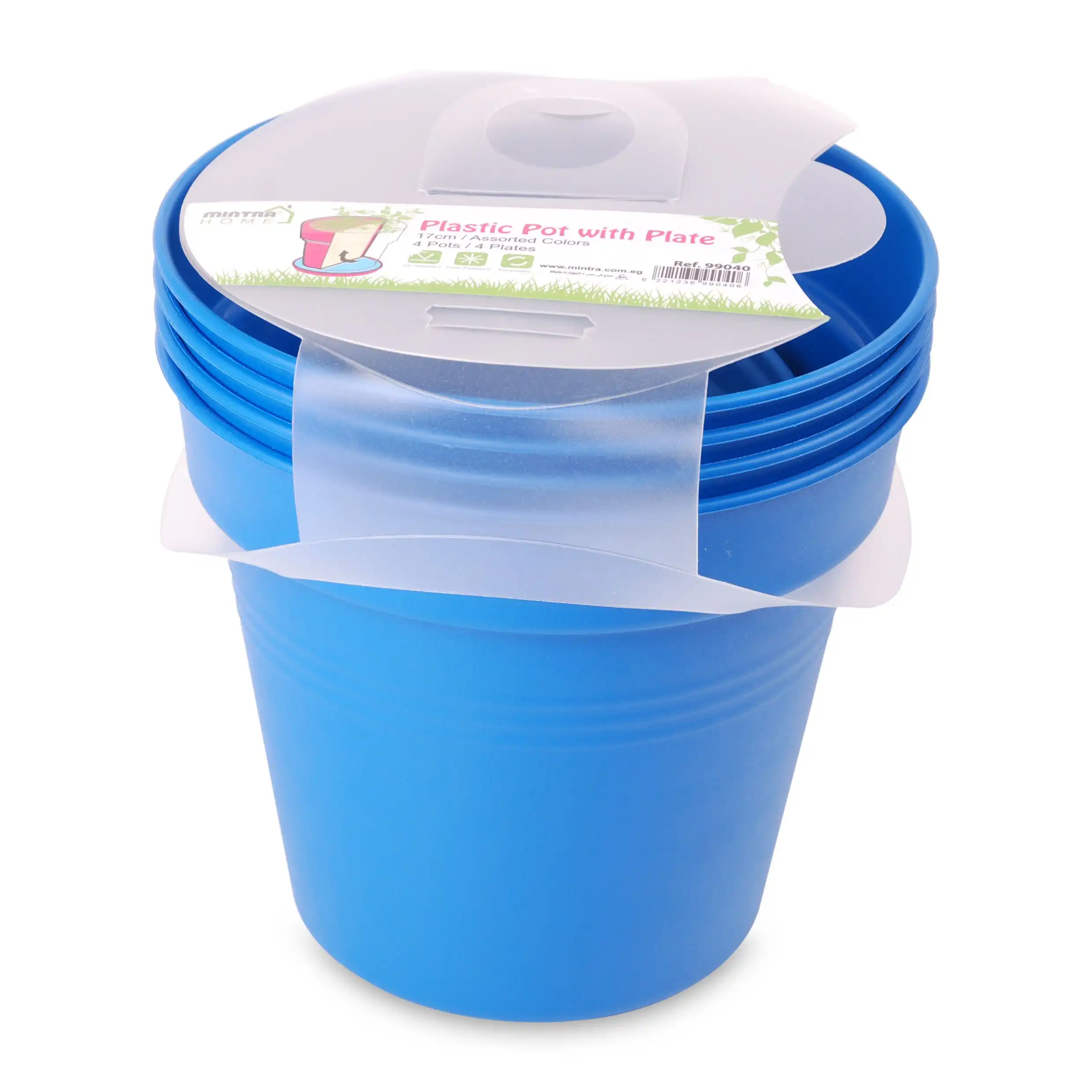 Round Pot 13 cm (Pack of 4) - Image 8