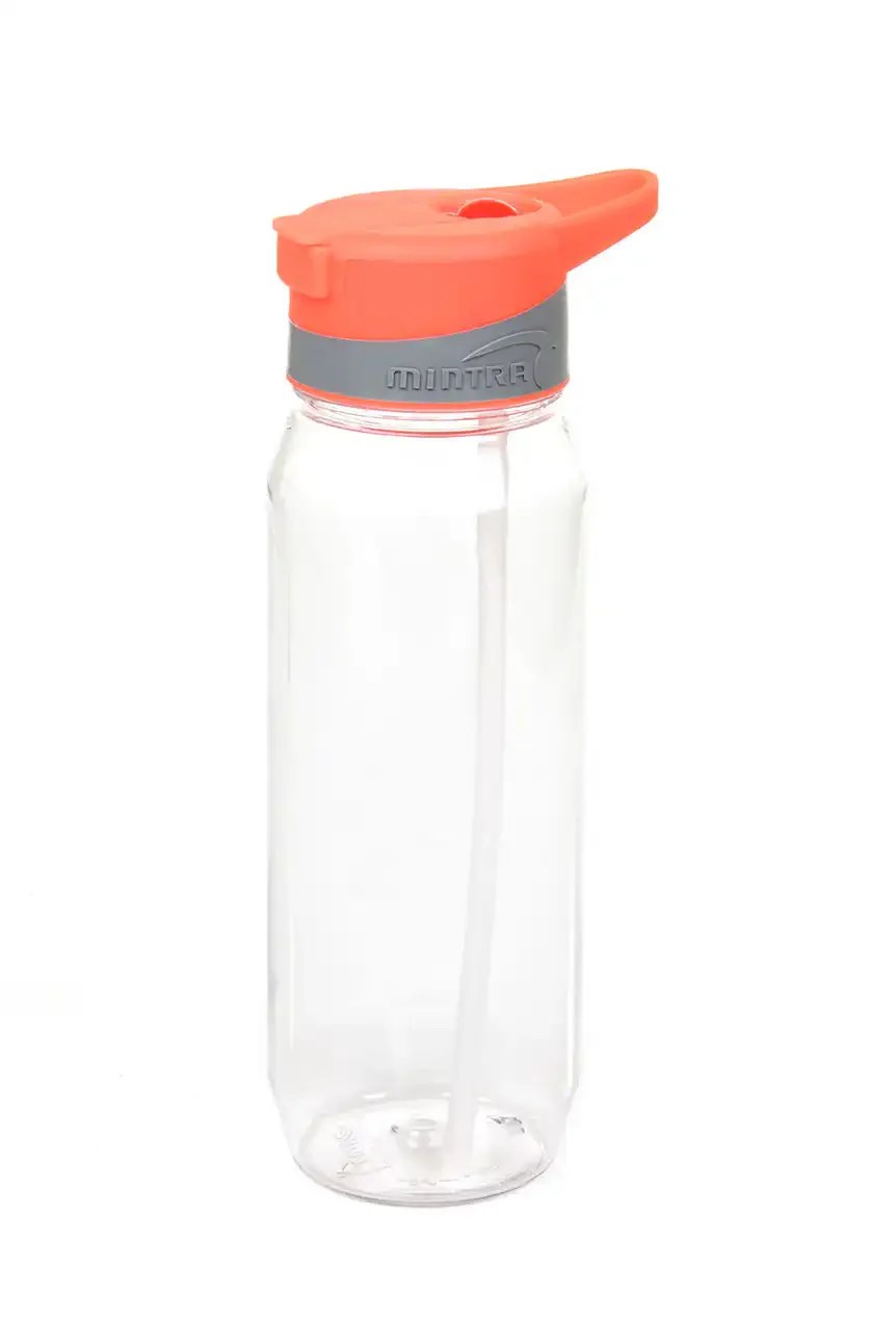 800 ml Transparent Water Bottle - with Straw - Image 7