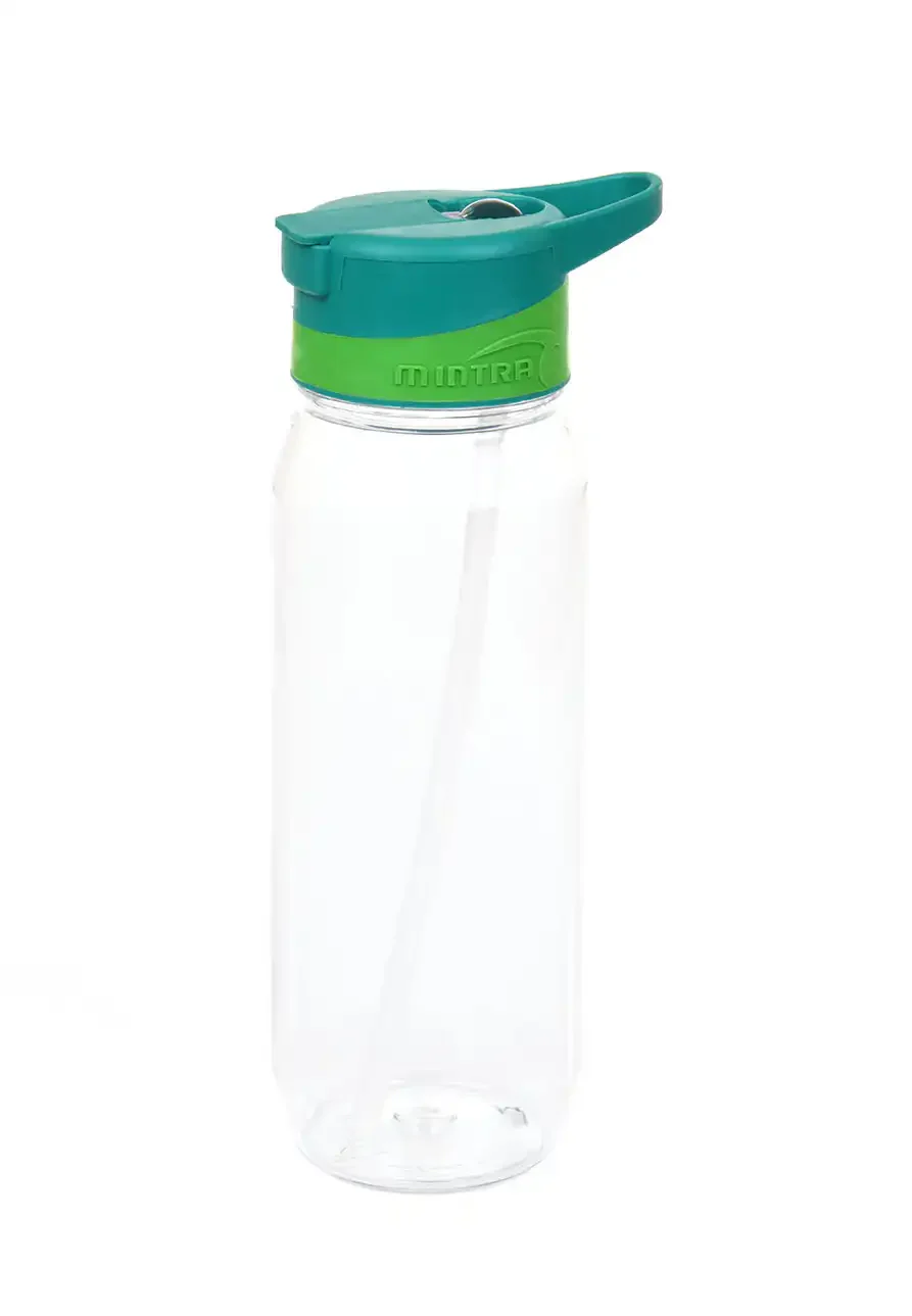 800 ml Transparent Water Bottle - with Straw - Image 8