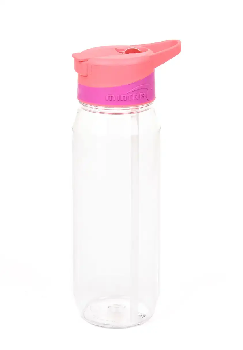800 ml Transparent Water Bottle - with Straw - Image 9