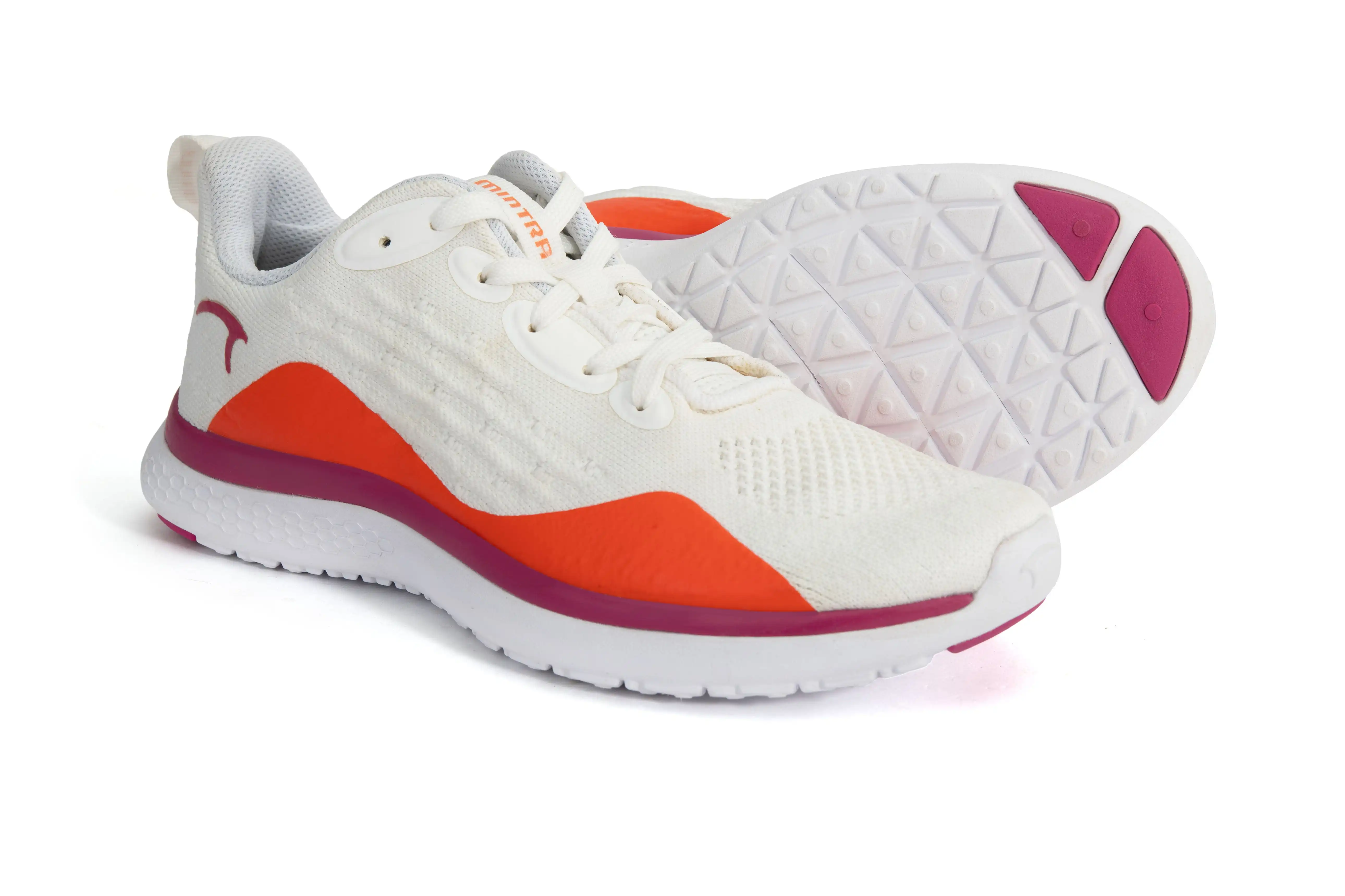 Stride White x Orange x Fuchsia Men - Image 4