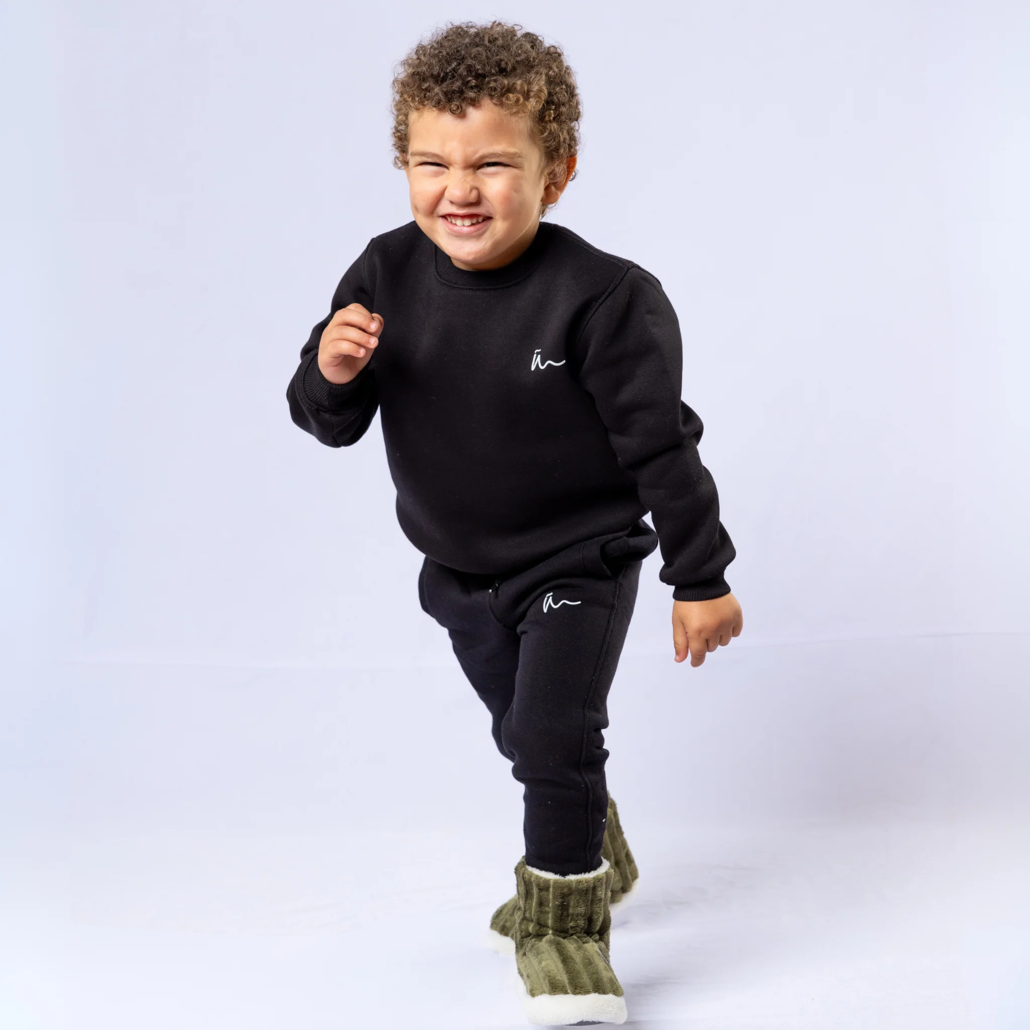Striped Huggy Winter Boots- Kids - Image 18