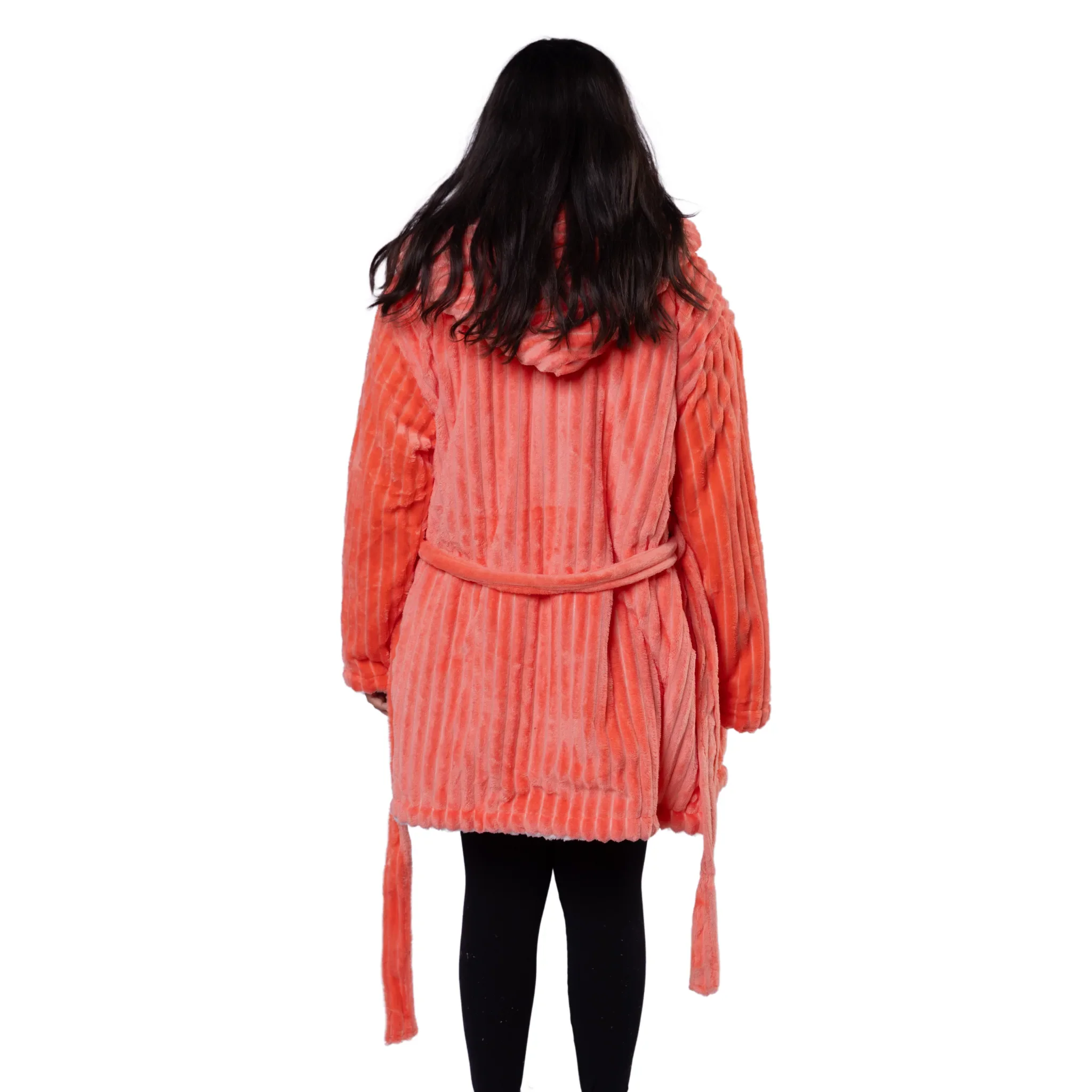Striped Sherpa Robe - Image 9