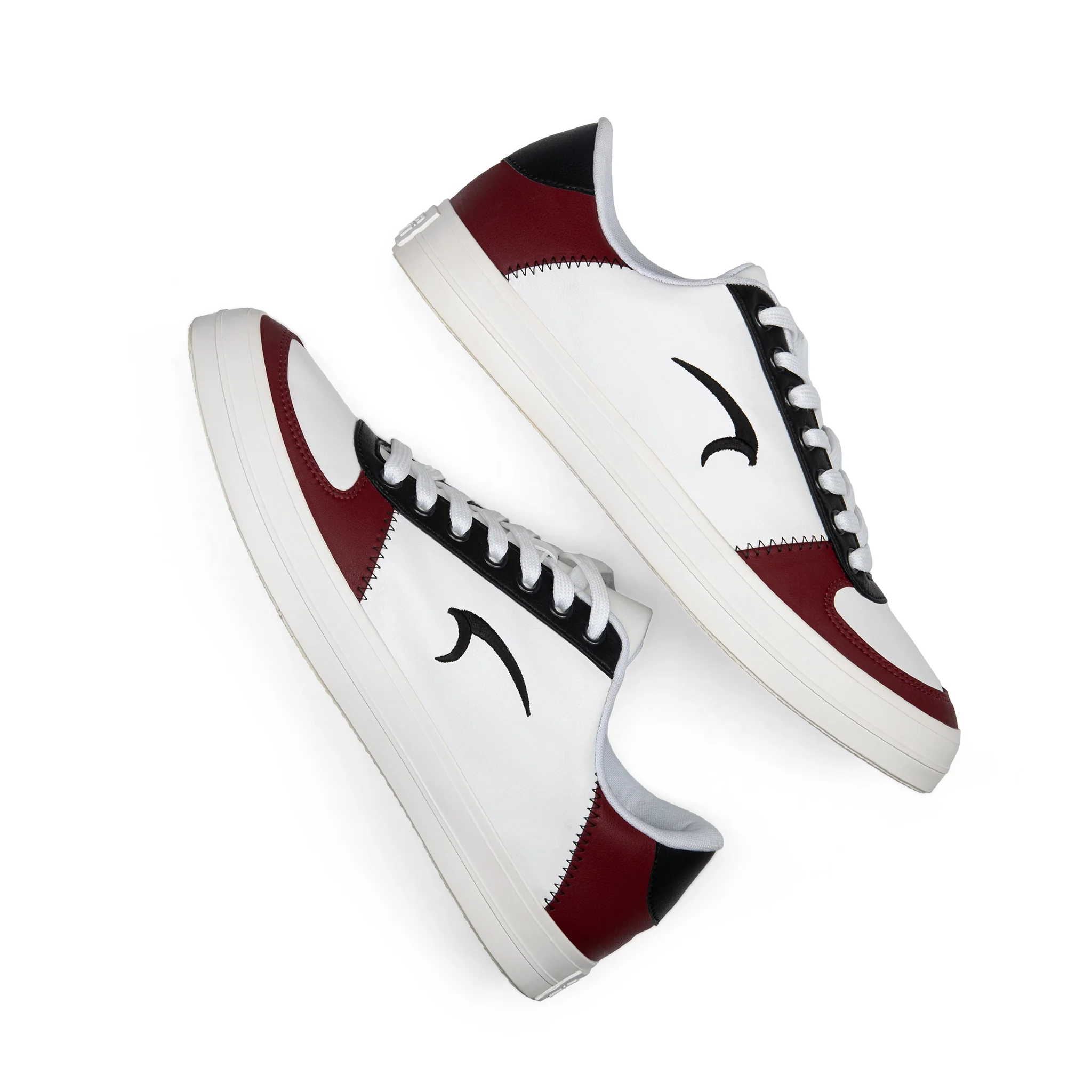 Urban Star White / Burgundy / Black - Men - Image 3