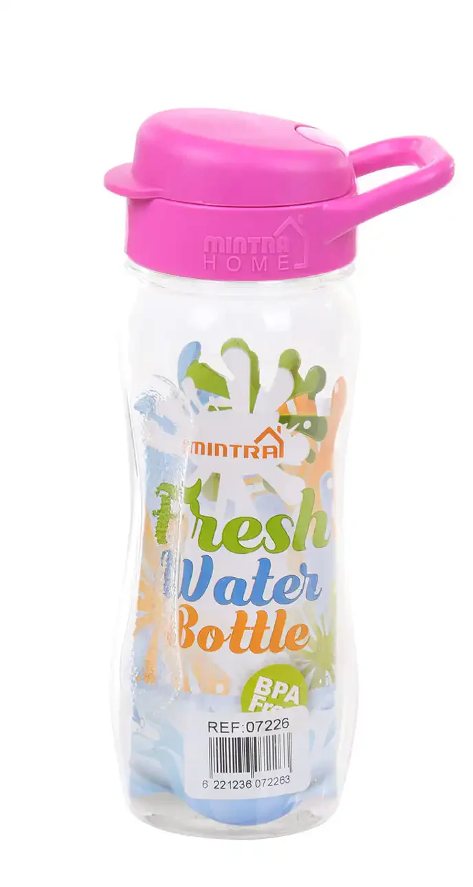 500 ml Transparent Water Bottle - (Kids size) - Image 11