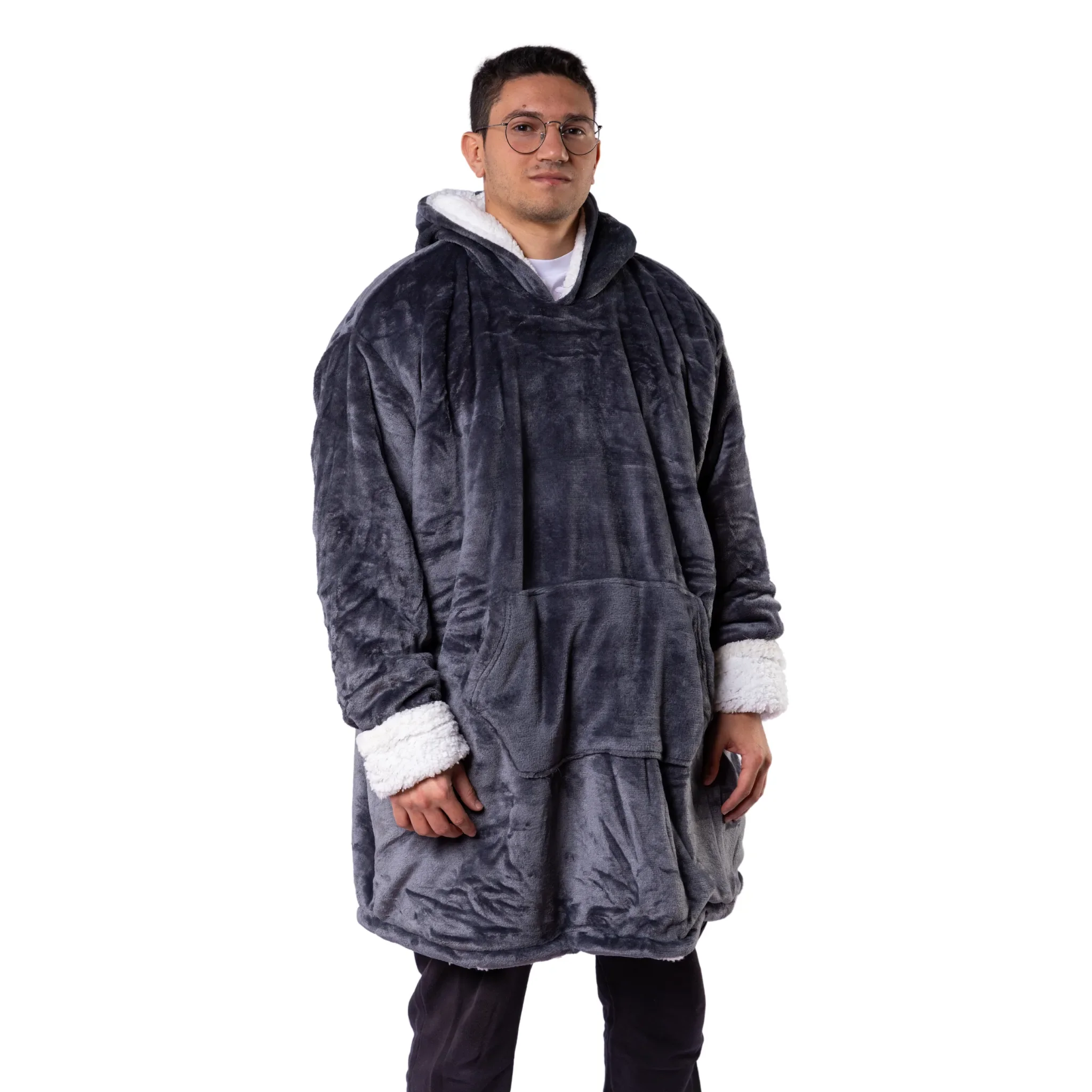 Oversized Sherpa Hoodie 2 sizes (Unisex) - Image 16