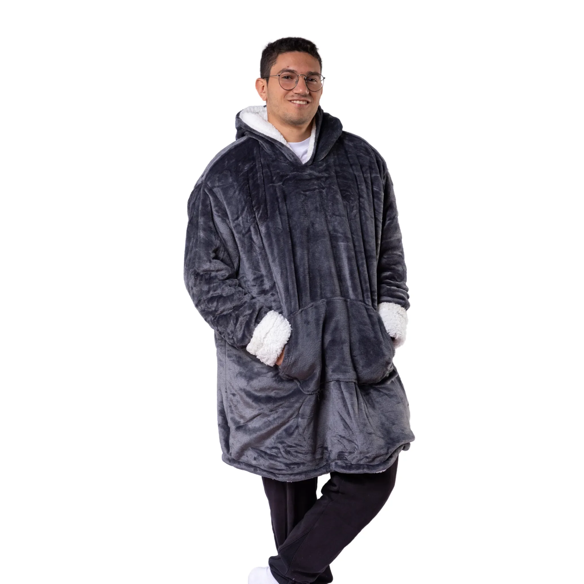 Oversized Sherpa Hoodie 2 sizes (Unisex) - Image 17