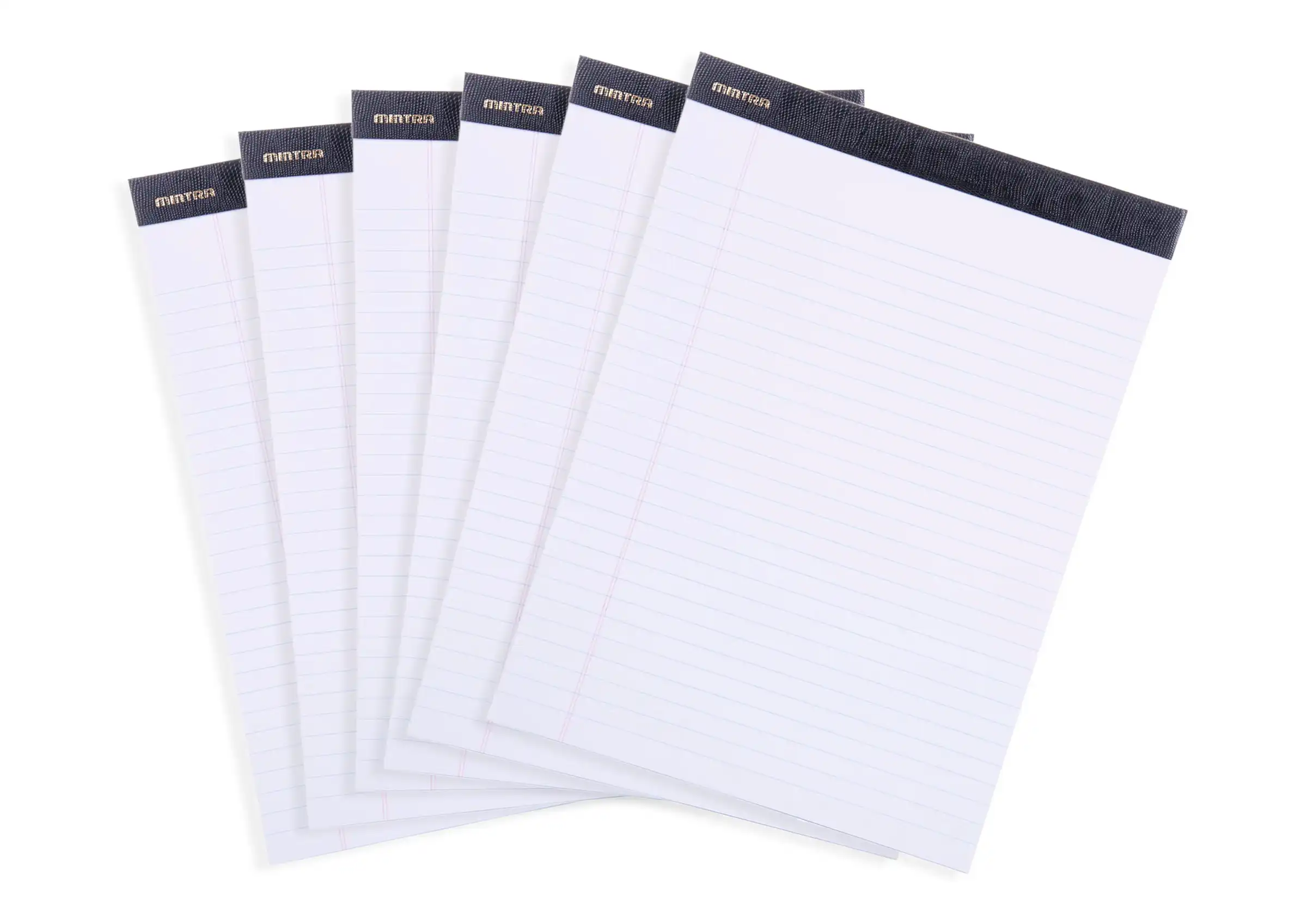 White Premium Pad (6 Pack) Wide Ruling - Image 3